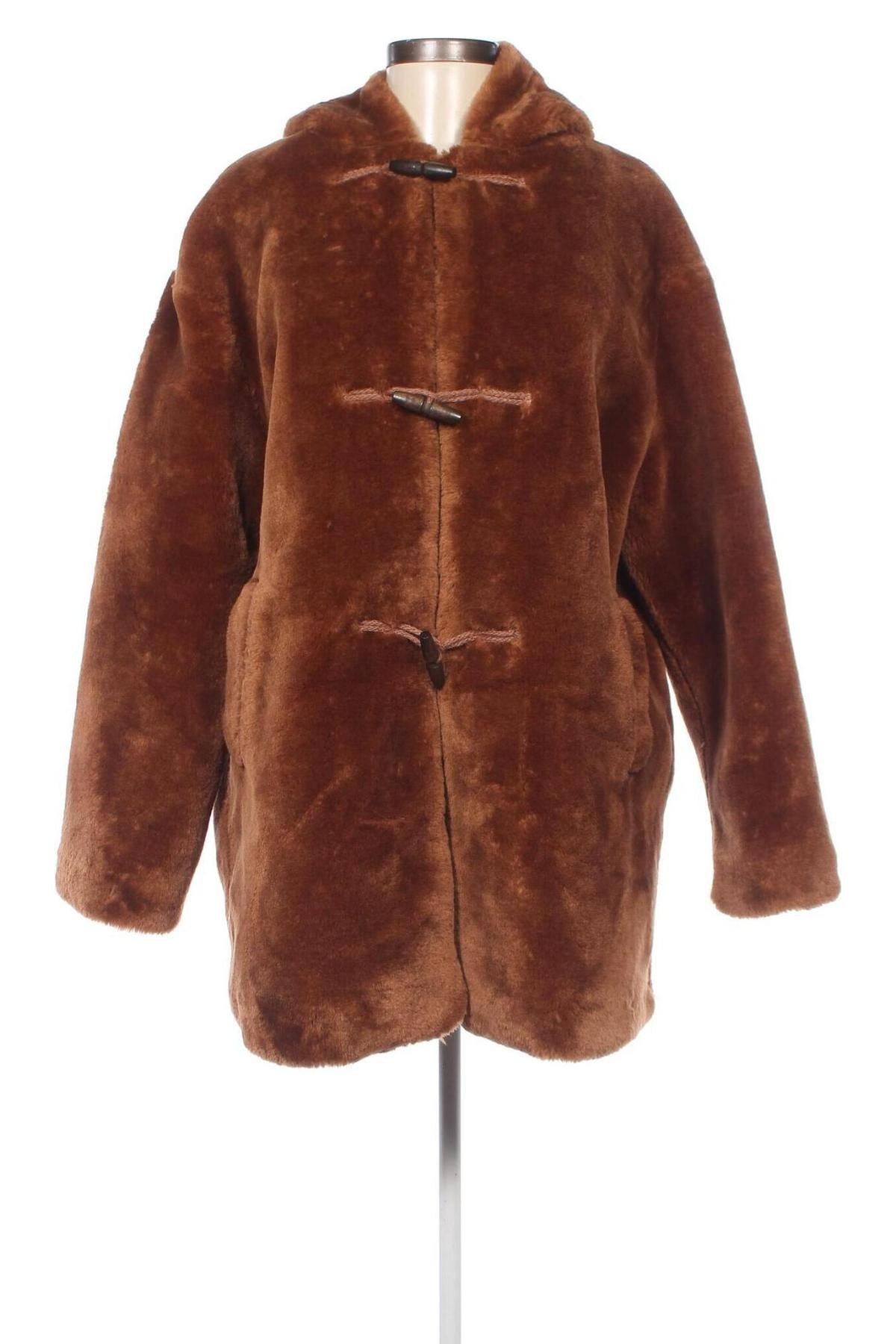Дамско палто Caroll, Размер L, Цвят Кафяв, Цена 439,00 лв.