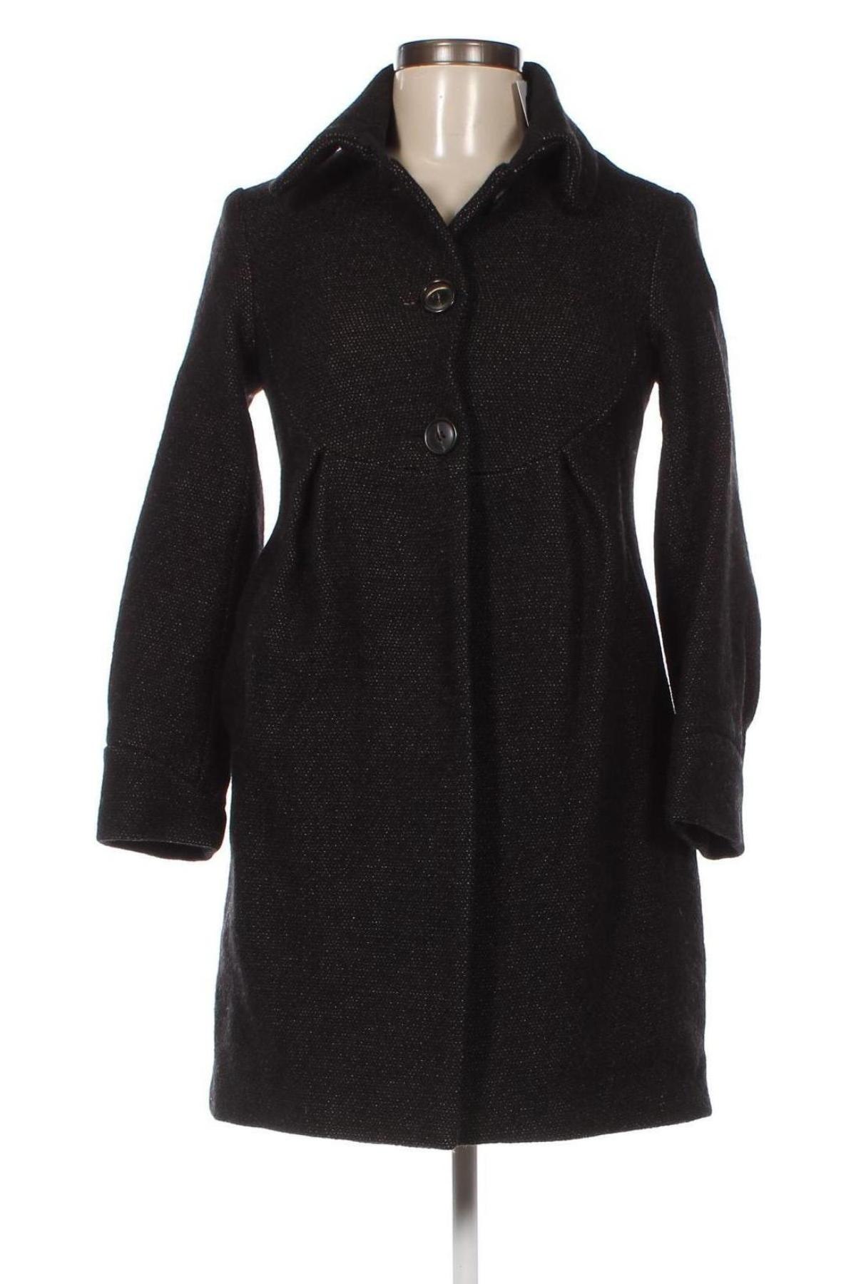 Γυναικείο παλτό Comptoir Des Cotonniers, Μέγεθος XS, Χρώμα Γκρί, Τιμή 35,91 €