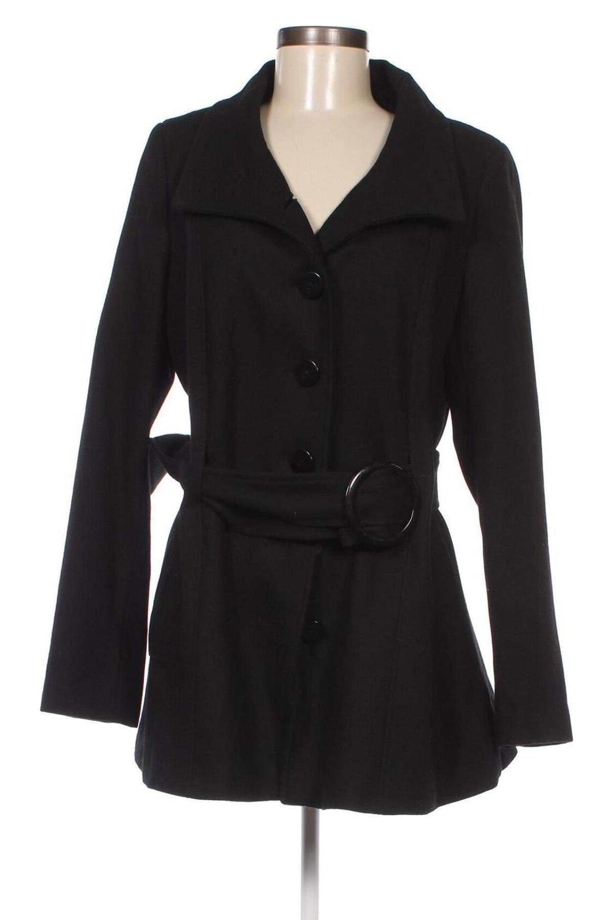 Palton de femei Cubus, Mărime L, Culoare Negru, Preț 123,19 Lei