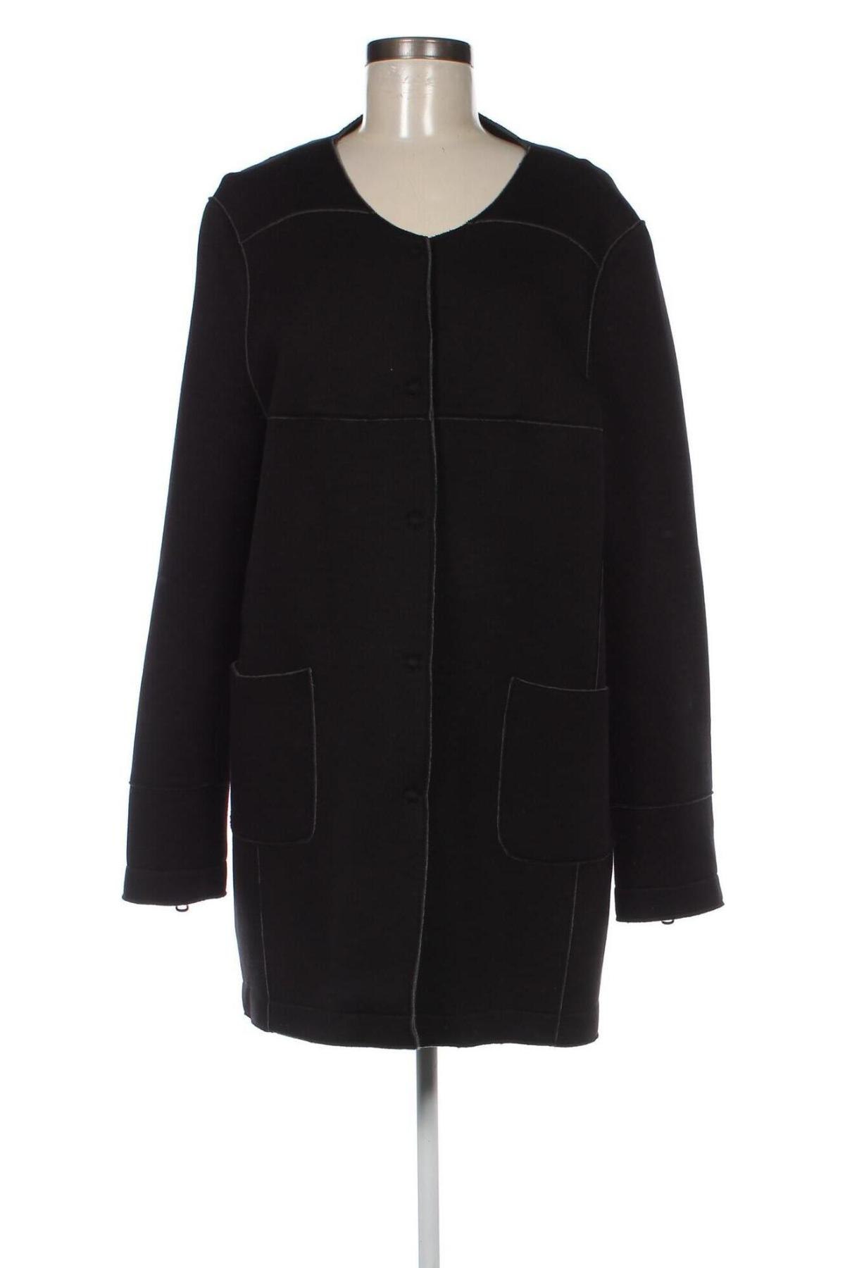 Дамско палто Elena Miro, Размер XL, Цвят Черен, Цена 22,88 лв.