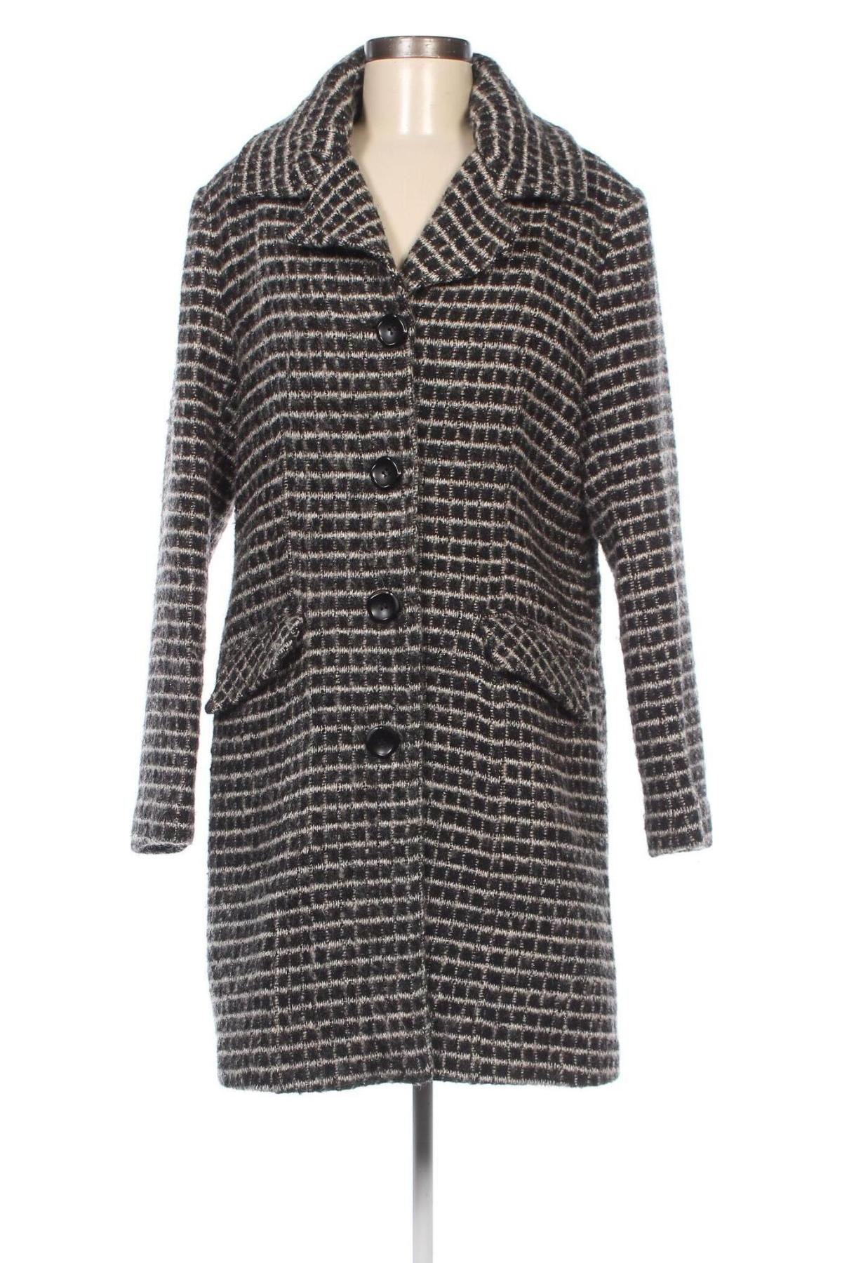 Γυναικείο παλτό L'evolution, Μέγεθος L, Χρώμα Πολύχρωμο, Τιμή 14,23 €
