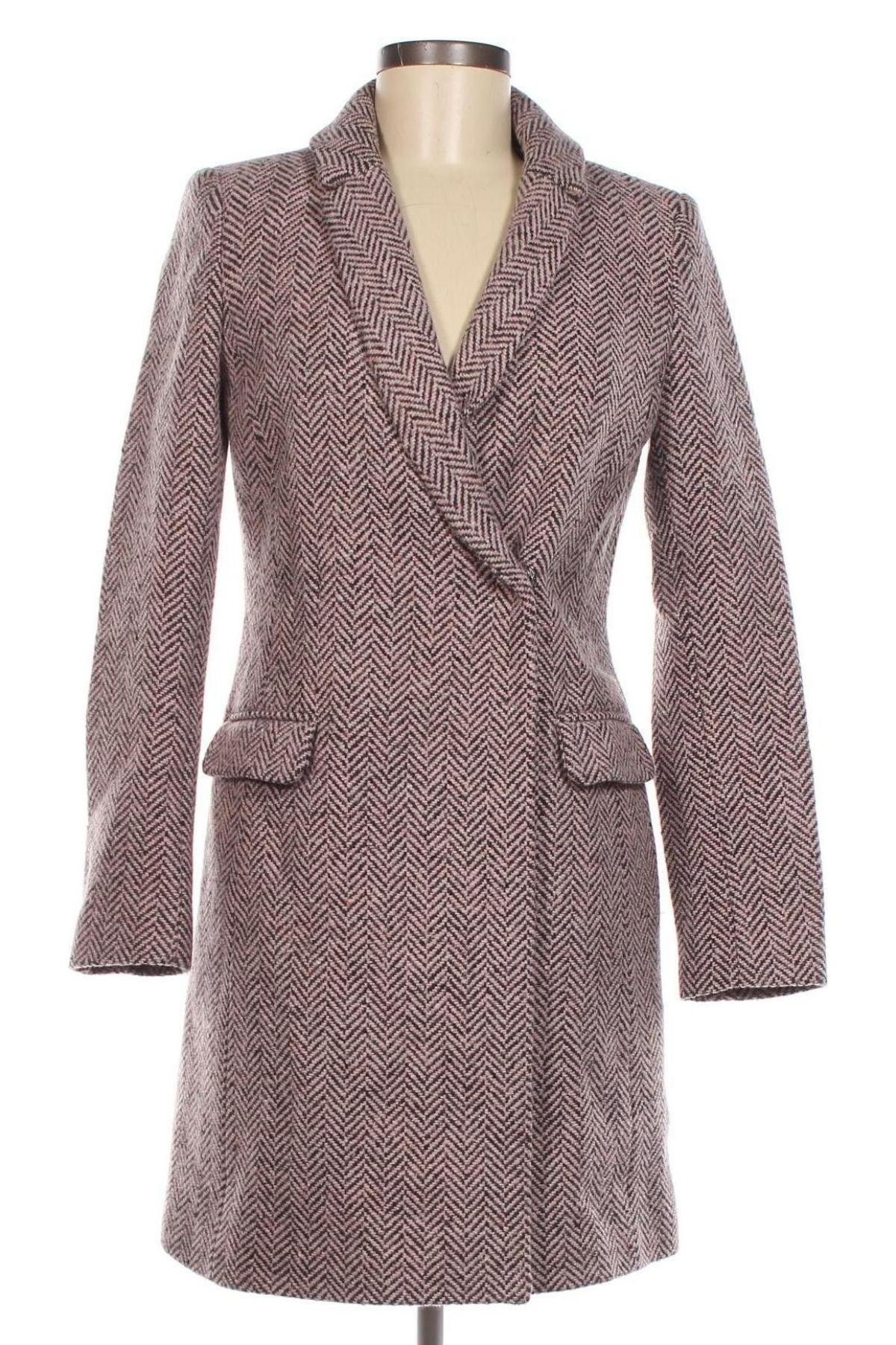Dámský kabát  Naf Naf, Velikost XS, Barva Růžová, Cena  1 669,00 Kč