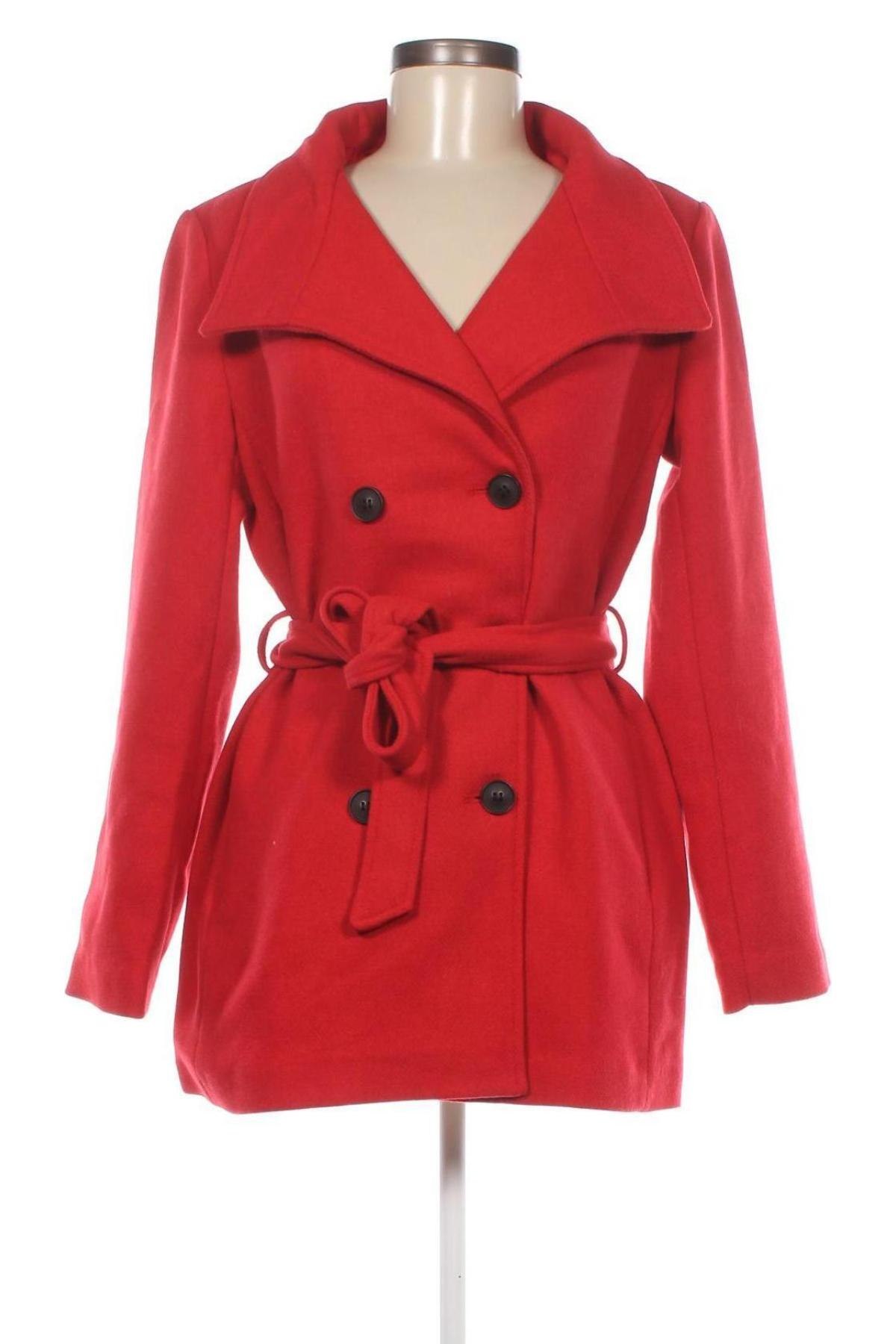 Γυναικείο παλτό ONLY, Μέγεθος S, Χρώμα Κόκκινο, Τιμή 19,67 €