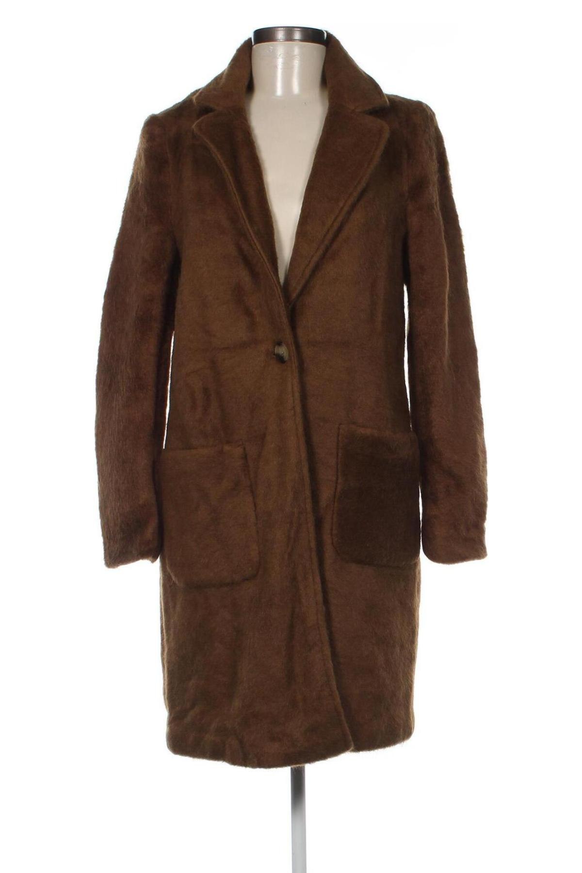 Γυναικείο παλτό ONLY, Μέγεθος M, Χρώμα Καφέ, Τιμή 21,91 €