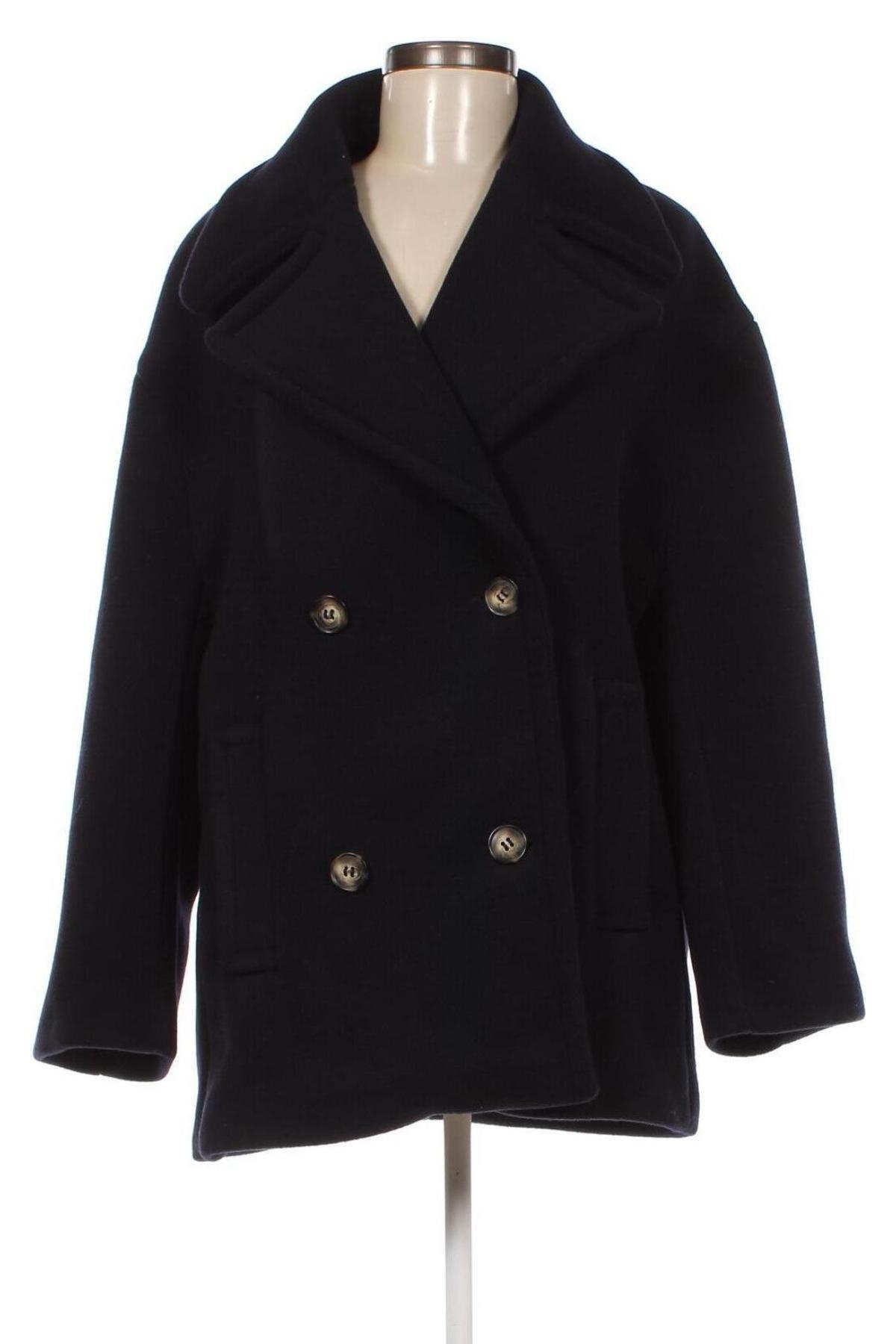 Γυναικείο παλτό Sandro, Μέγεθος M, Χρώμα Μπλέ, Τιμή 87,47 €