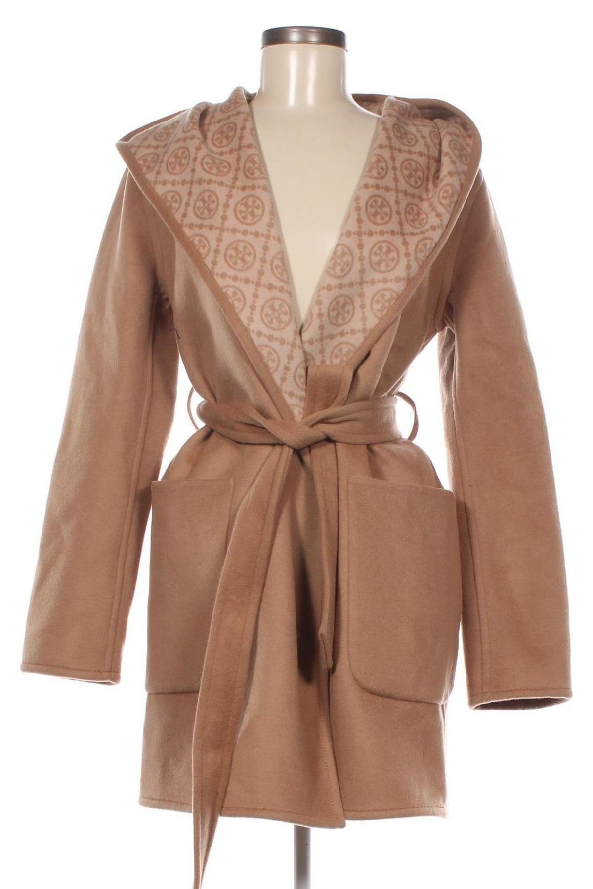 Γυναικείο παλτό Tory Burch, Μέγεθος S, Χρώμα  Μπέζ, Τιμή 1.200,52 €