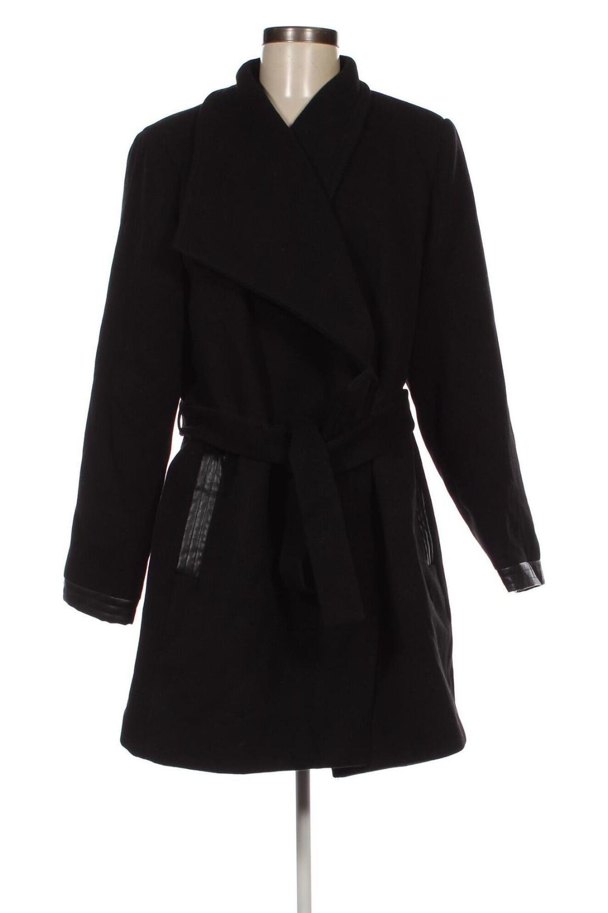 Дамско палто Vero Moda, Размер XL, Цвят Черен, Цена 59,95 лв.