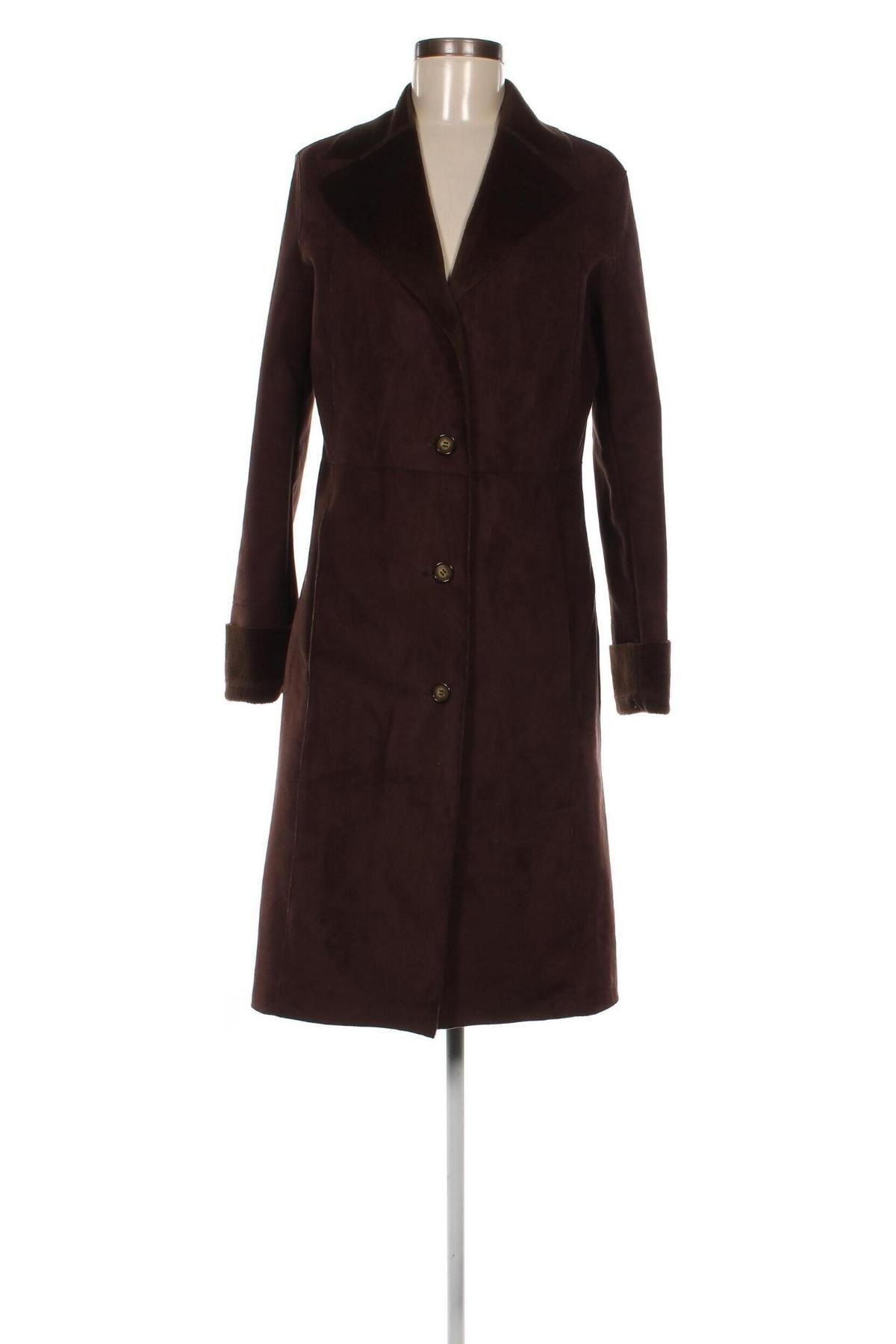 Γυναικείο παλτό Viventy by Bernd Berger, Μέγεθος S, Χρώμα Καφέ, Τιμή 35,57 €