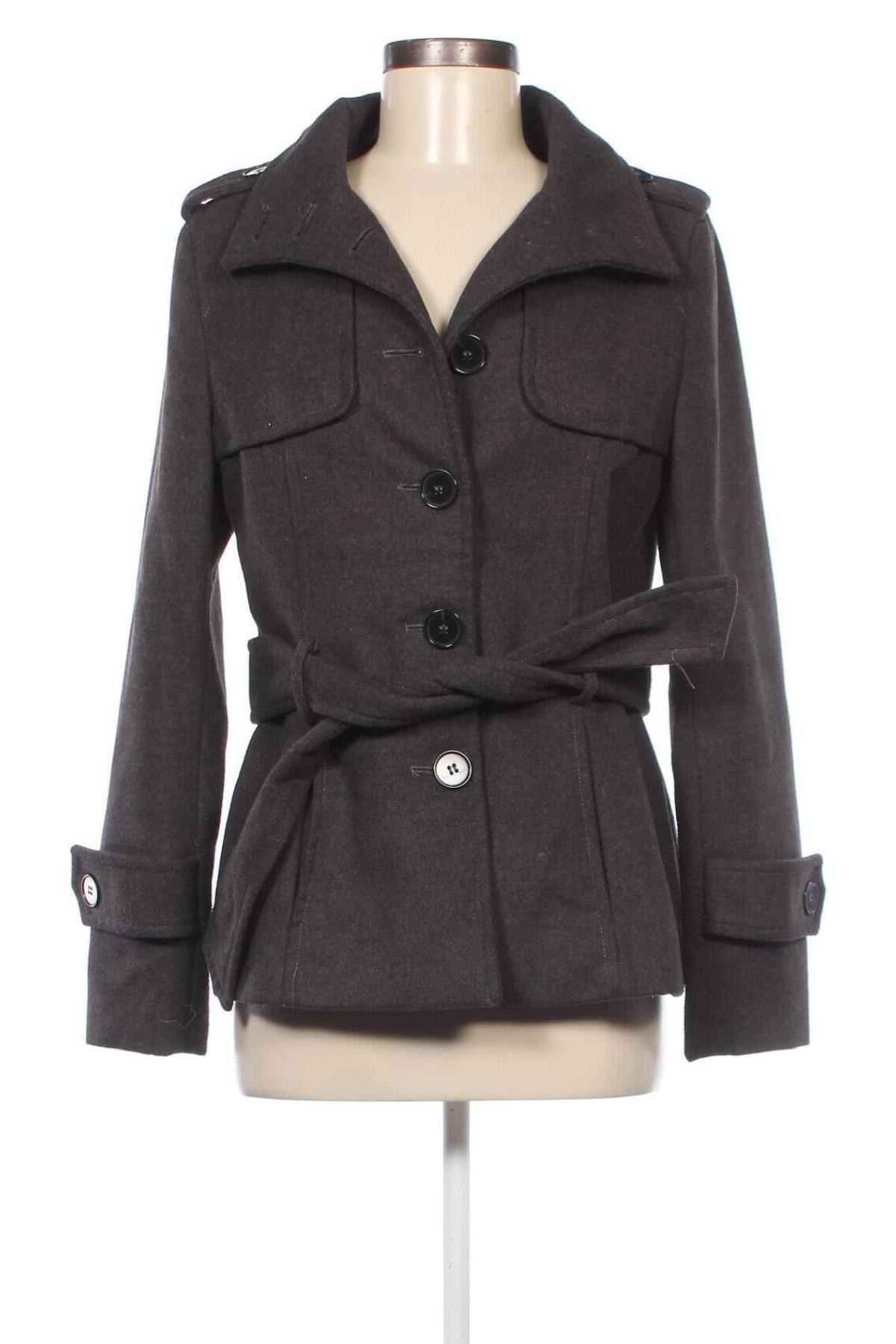 Dámsky kabát  Zara, Veľkosť M, Farba Sivá, Cena  5,74 €
