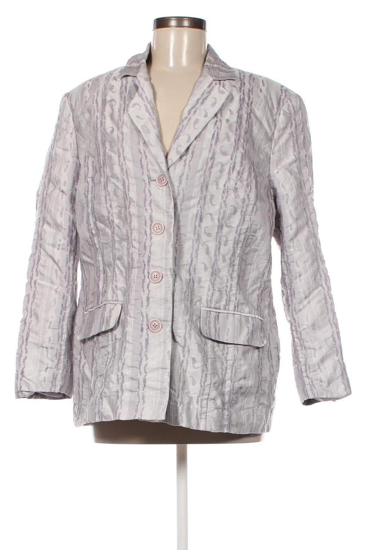 Damen Blazer, Größe L, Farbe Grau, Preis 5,01 €