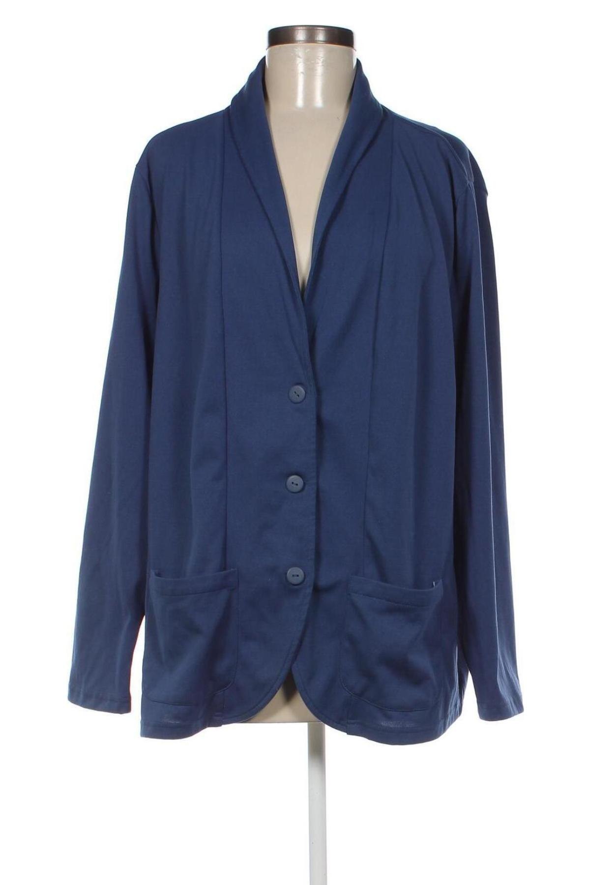 Damen Blazer, Größe 4XL, Farbe Blau, Preis 30,62 €