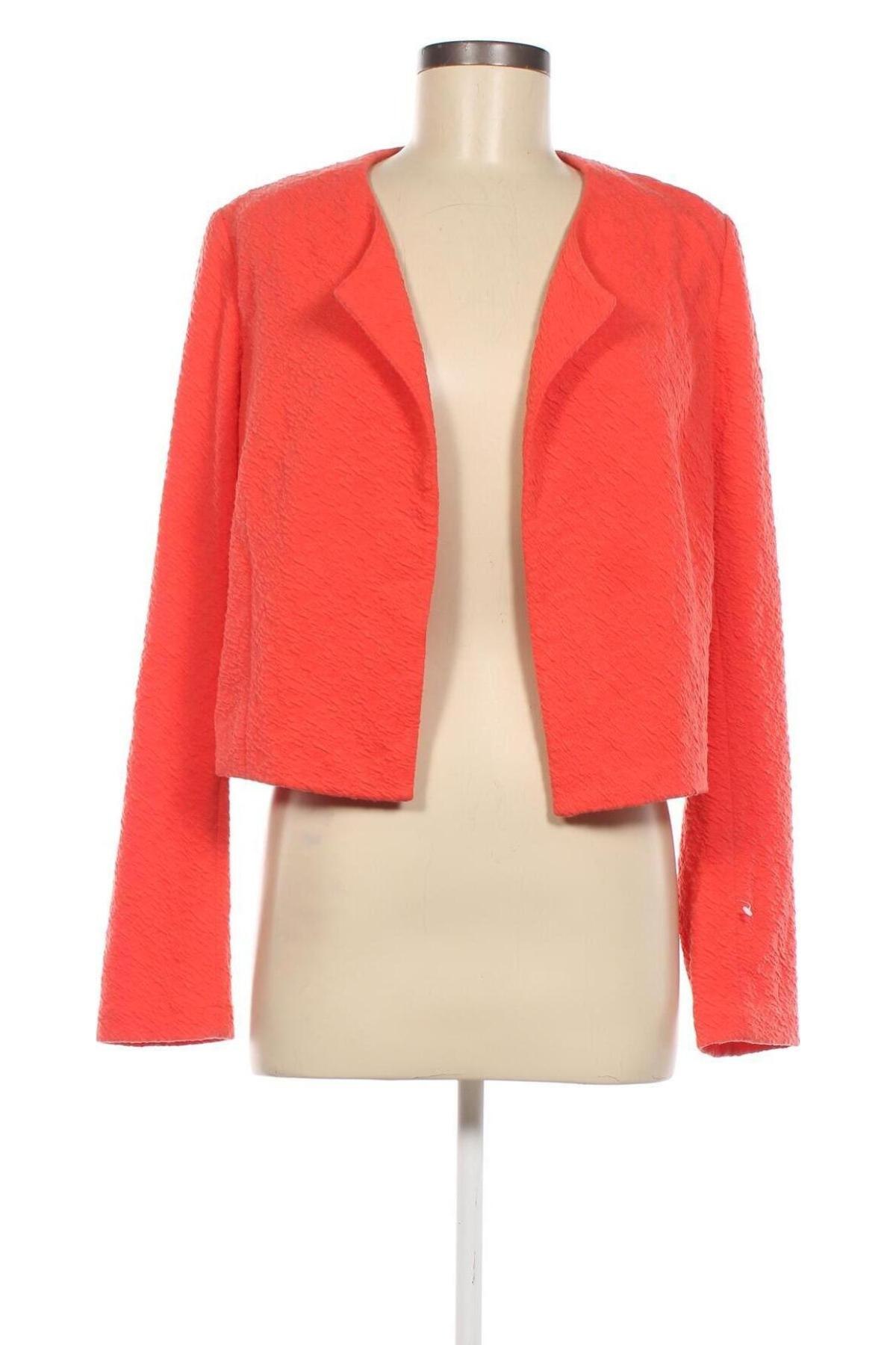Γυναικείο σακάκι Camaieu, Μέγεθος XL, Χρώμα Κόκκινο, Τιμή 17,32 €