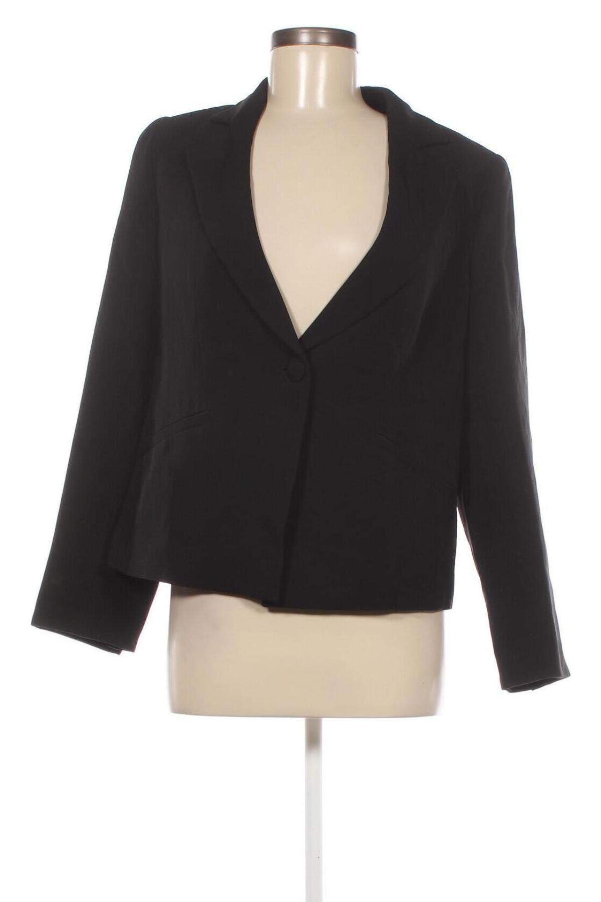 Γυναικείο σακάκι Emporio Armani, Μέγεθος XL, Χρώμα Μαύρο, Τιμή 200,41 €