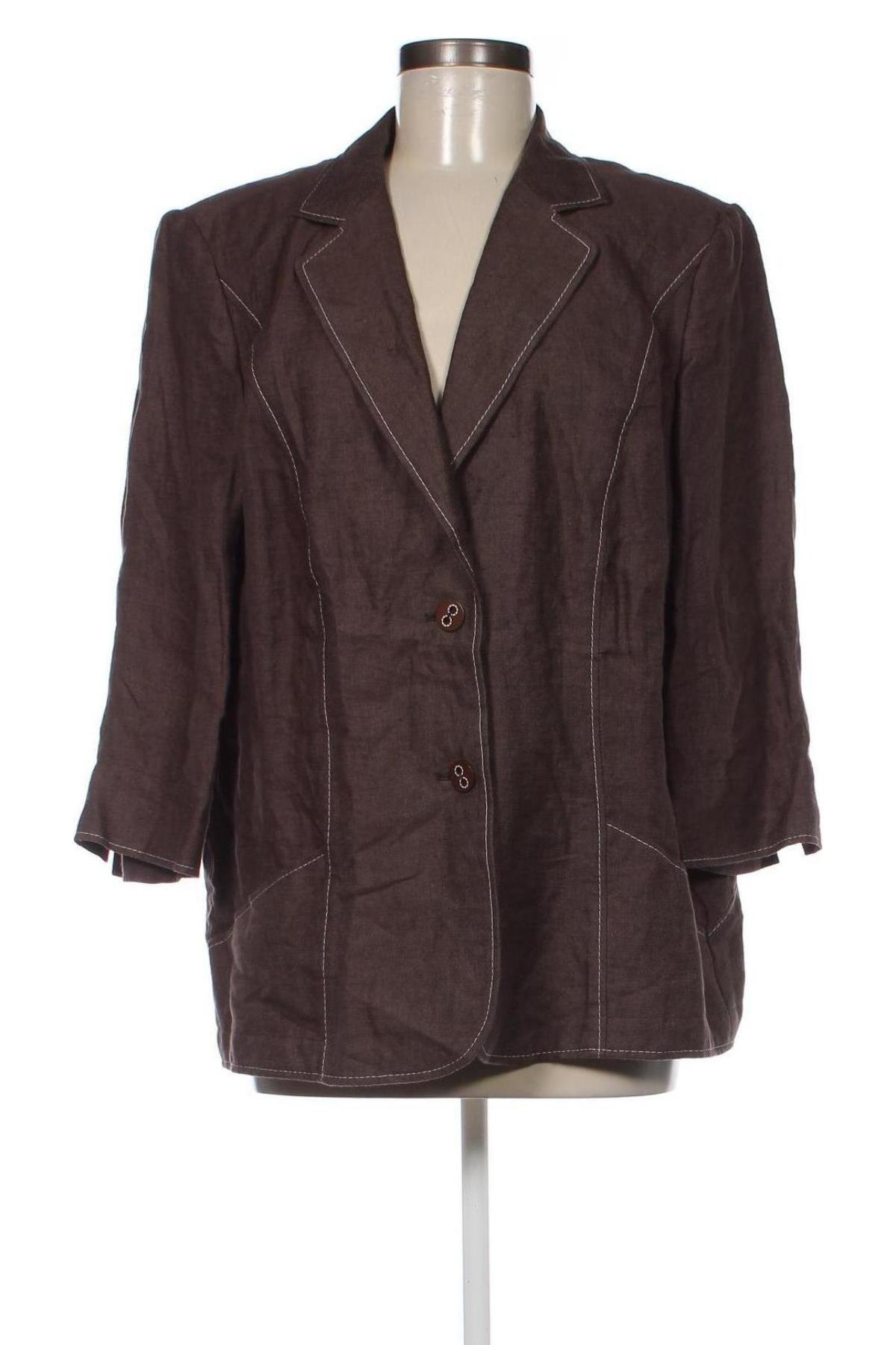 Дамско сако Gil Bret, Размер XL, Цвят Кафяв, Цена 24,30 лв.