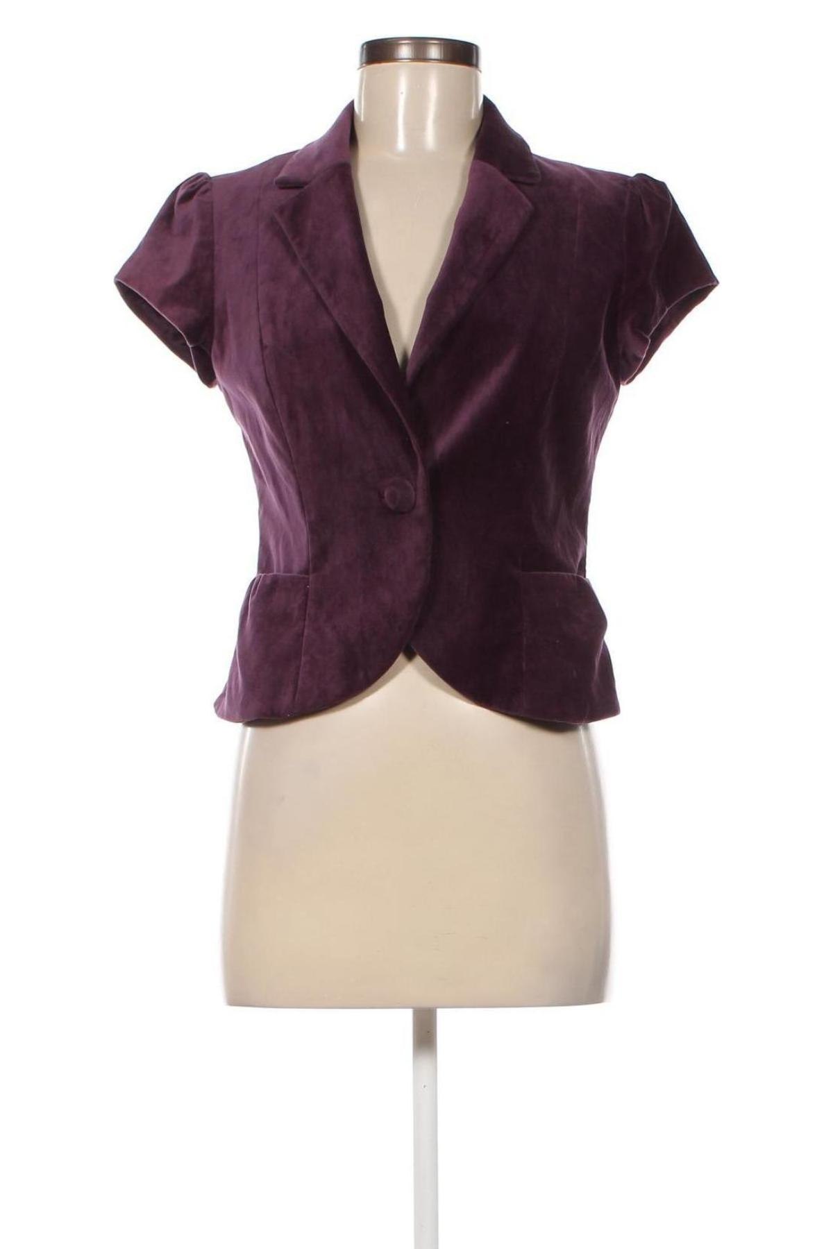 Γυναικείο σακάκι H&M, Μέγεθος M, Χρώμα Βιολετί, Τιμή 8,26 €
