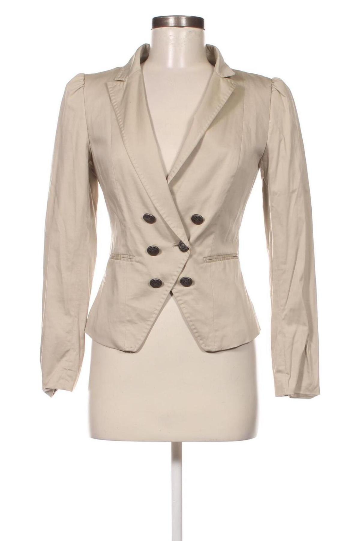 Damen Blazer H&M, Größe S, Farbe Beige, Preis 5,39 €