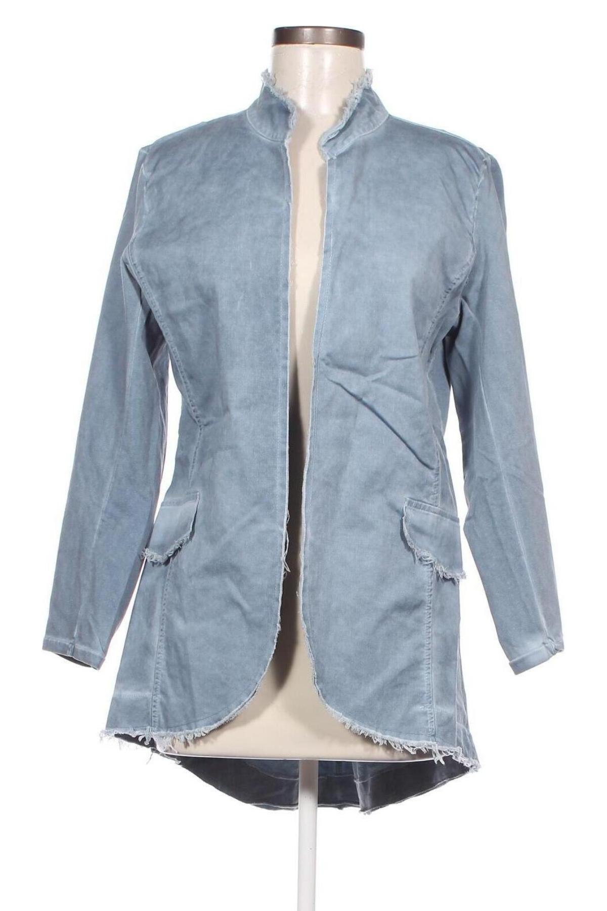 Damen Blazer Made In Italy, Größe L, Farbe Blau, Preis 22,35 €