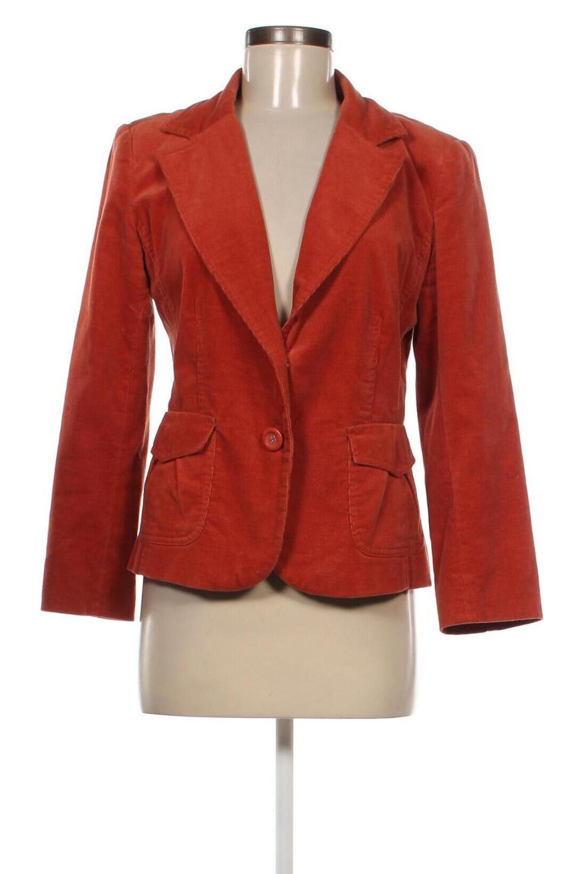 Γυναικείο σακάκι New Look, Μέγεθος L, Χρώμα Πορτοκαλί, Τιμή 12,58 €