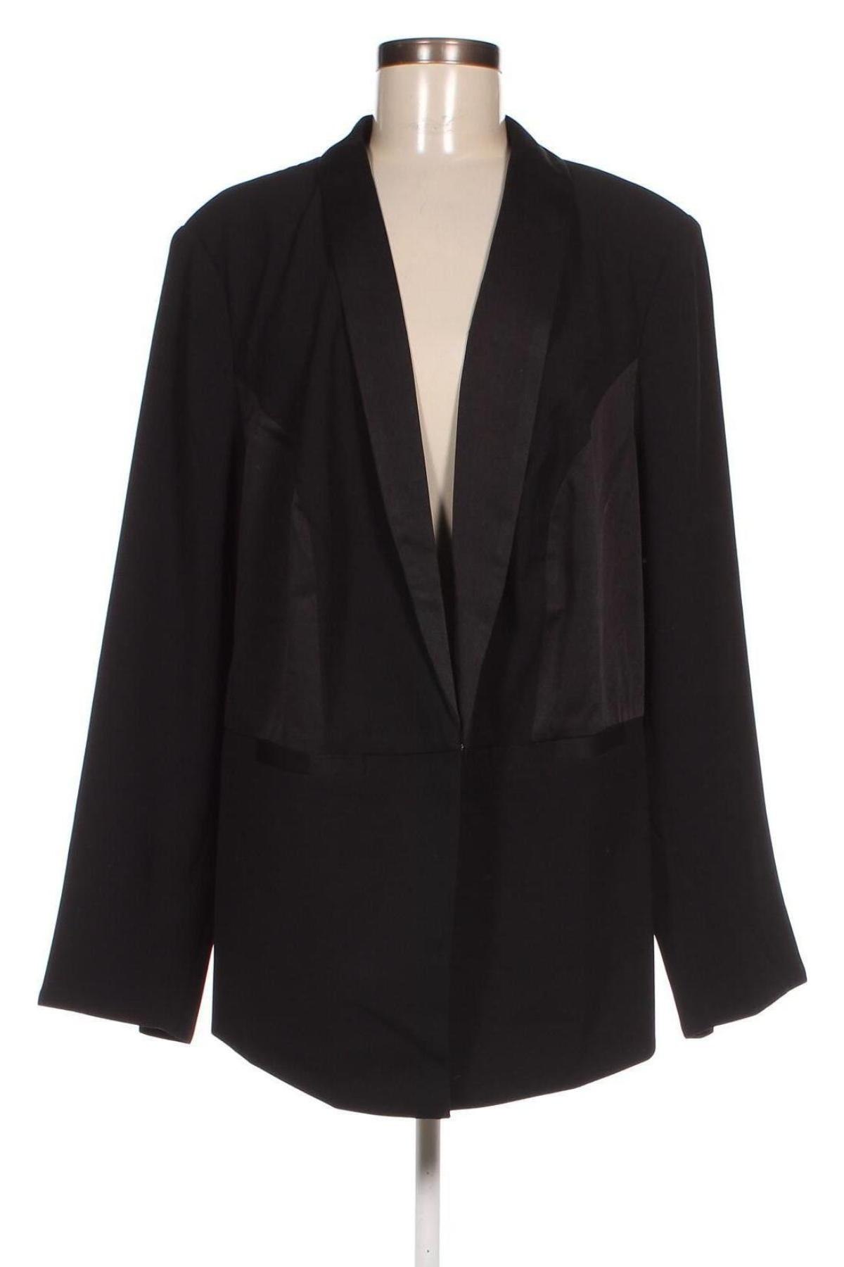Γυναικείο σακάκι Sheego, Μέγεθος 3XL, Χρώμα Μαύρο, Τιμή 28,59 €
