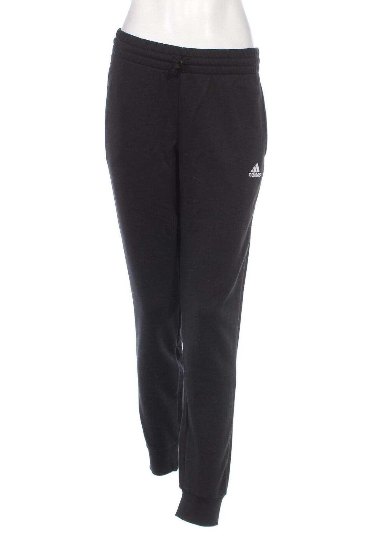 Γυναικείο αθλητικό παντελόνι Adidas, Μέγεθος M, Χρώμα Μαύρο, Τιμή 43,38 €