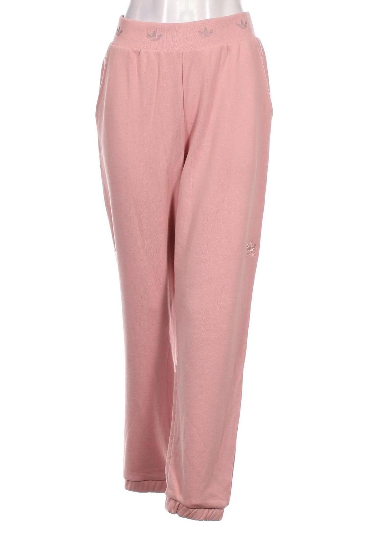Damskie spodnie sportowe Adidas Originals, Rozmiar XL, Kolor Różowy, Cena 139,13 zł