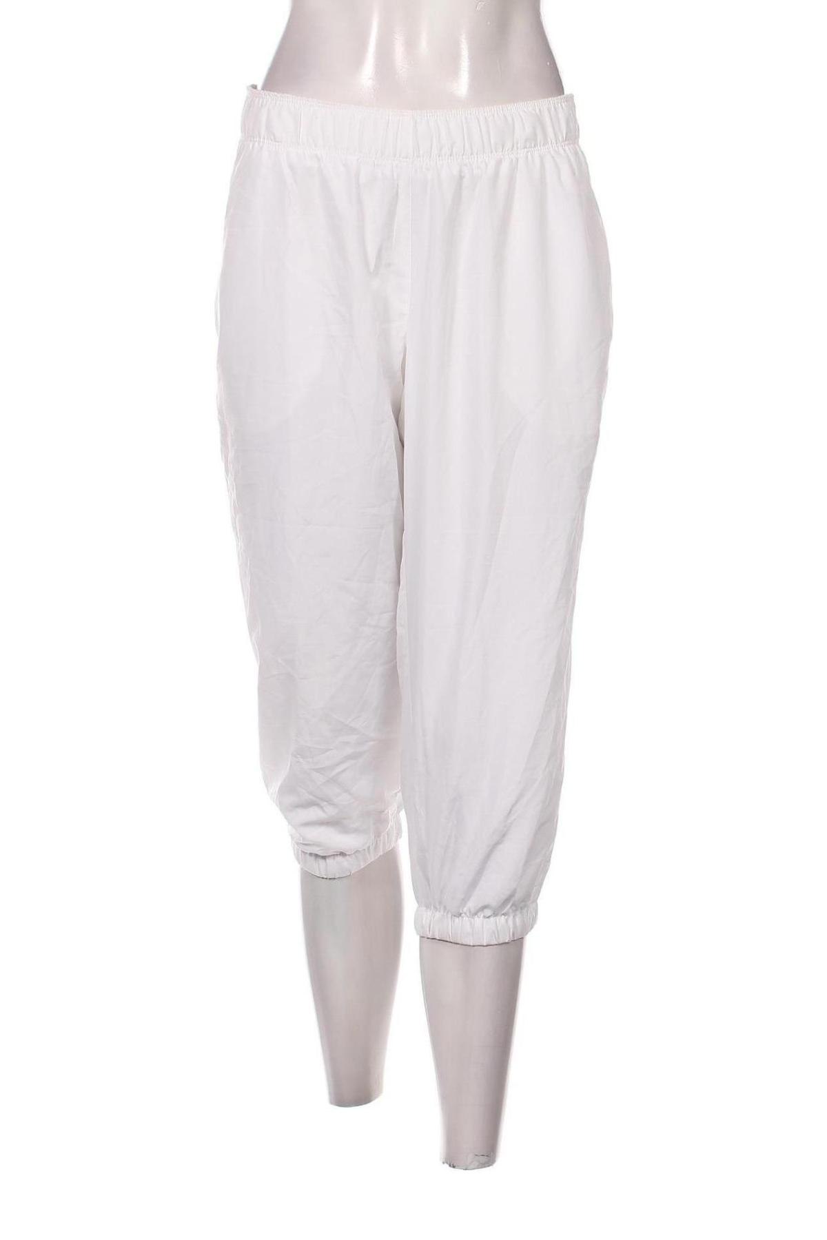 Γυναικείο αθλητικό παντελόνι Crane, Μέγεθος L, Χρώμα Λευκό, Τιμή 3,41 €