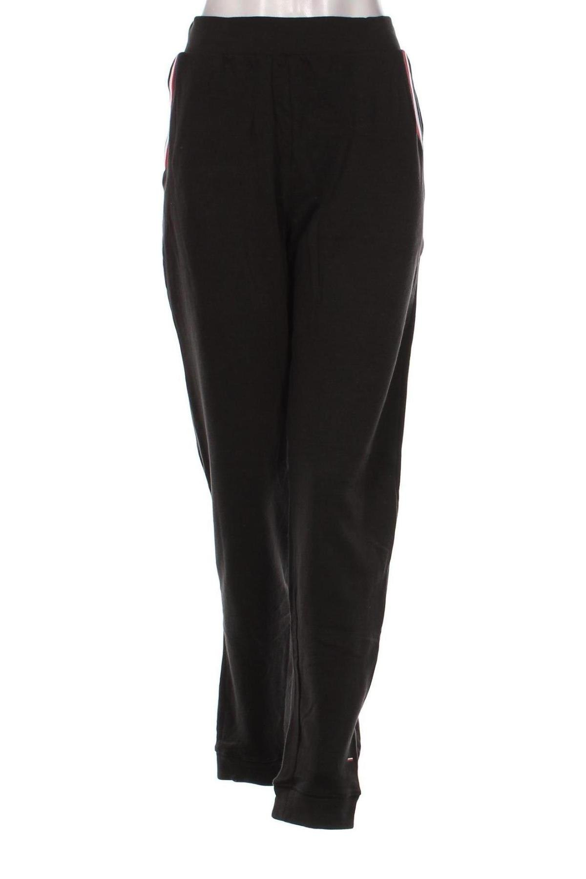 Γυναικείο αθλητικό παντελόνι Tommy Hilfiger, Μέγεθος L, Χρώμα Μαύρο, Τιμή 61,24 €
