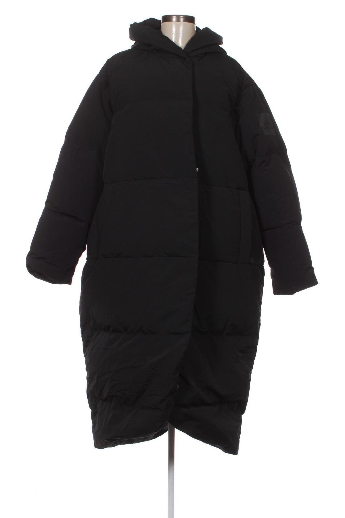 Γυναικείο μπουφάν Adidas, Μέγεθος XL, Χρώμα Μαύρο, Τιμή 60,32 €