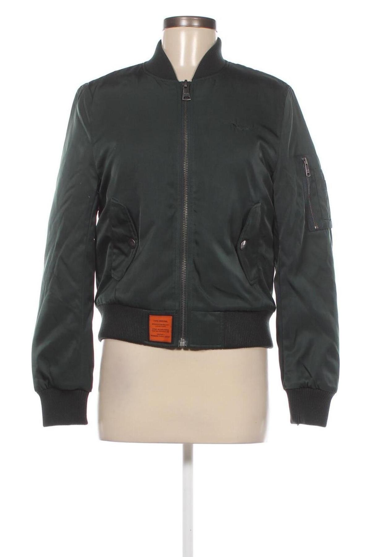 Γυναικείο μπουφάν Bombers, Μέγεθος S, Χρώμα Πράσινο, Τιμή 128,35 €