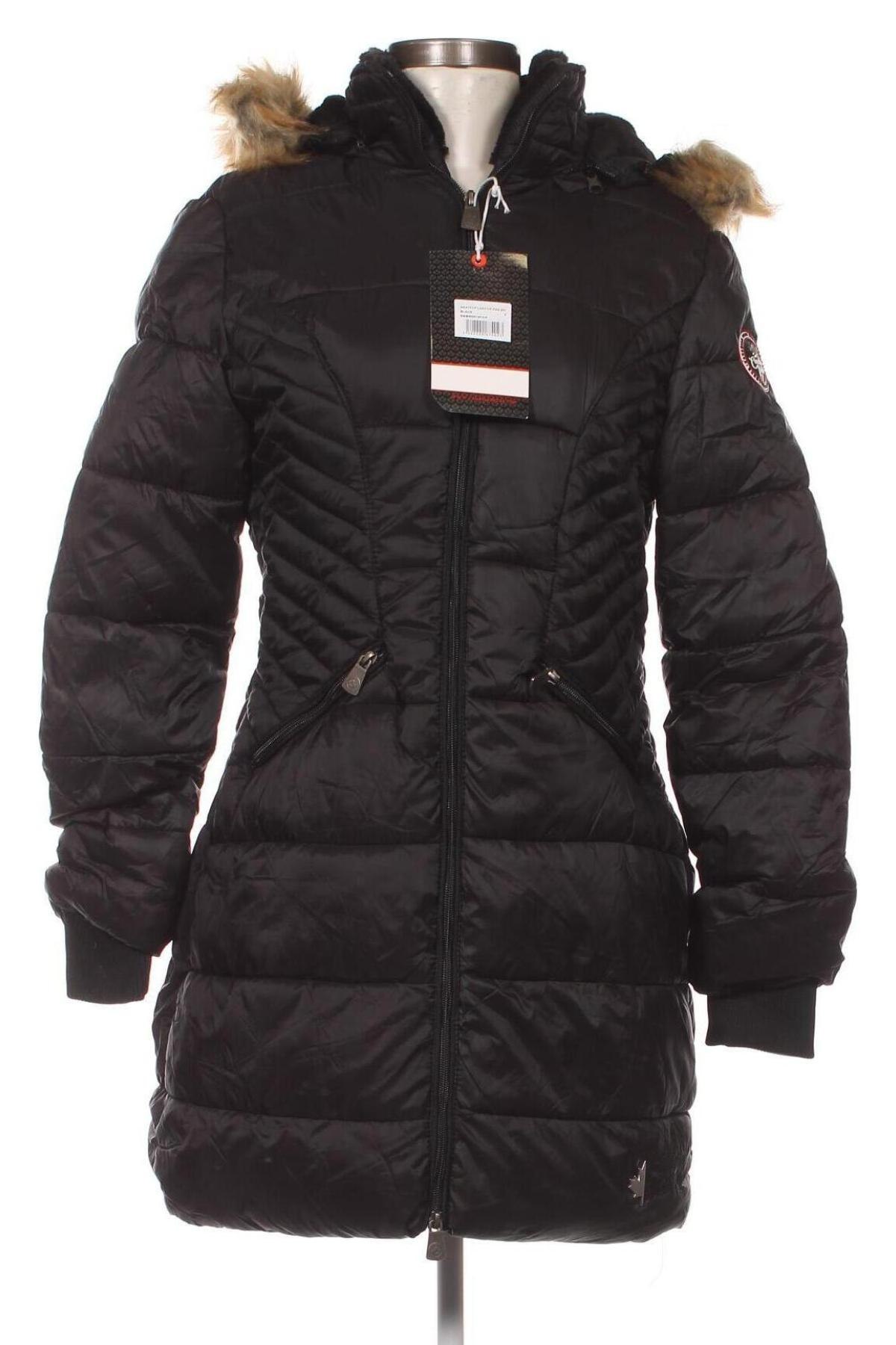 Γυναικείο μπουφάν Canadian Peak, Μέγεθος M, Χρώμα Μαύρο, Τιμή 73,16 €