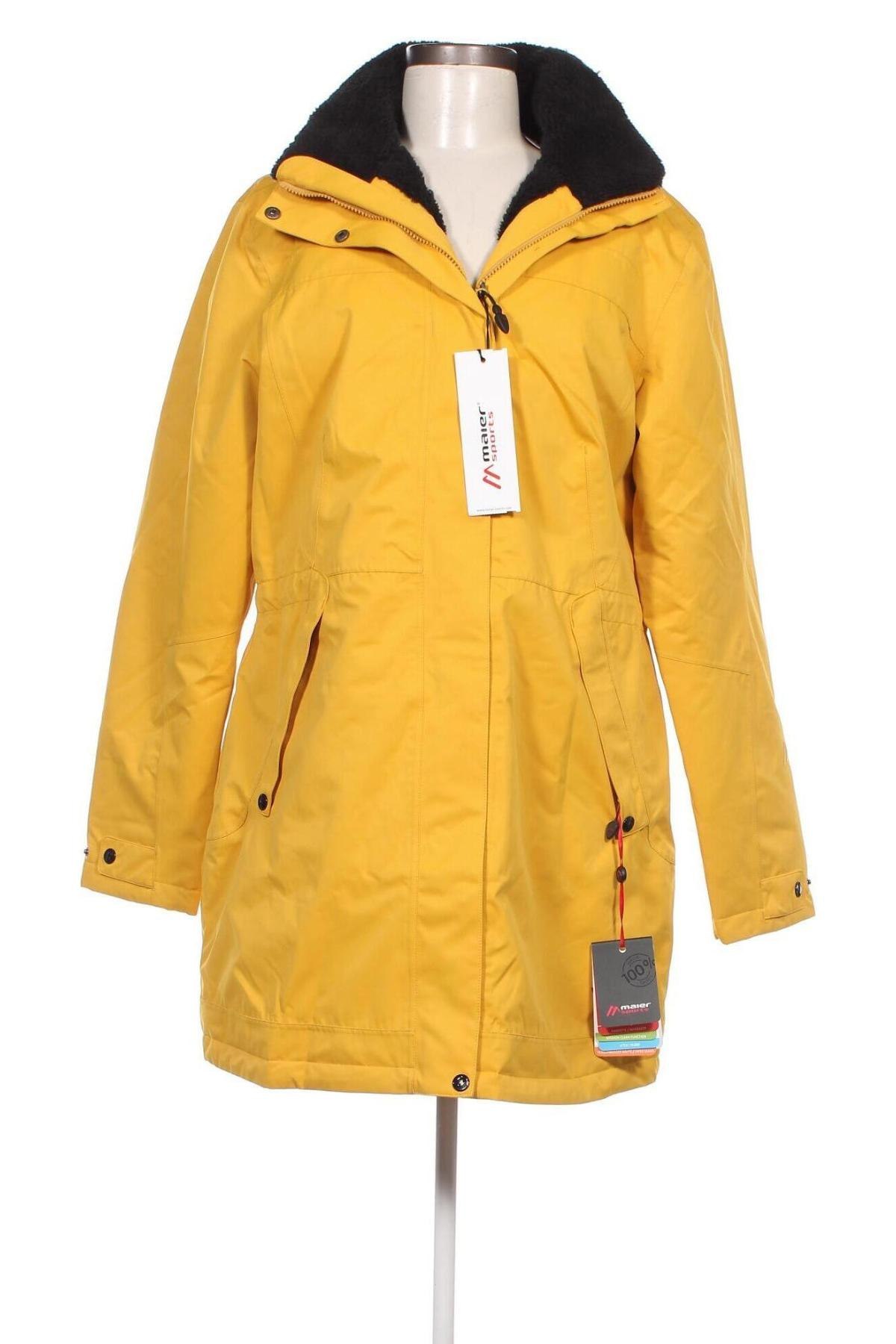 Γυναικείο μπουφάν Maier Sports, Μέγεθος XL, Χρώμα Κίτρινο, Τιμή 79,58 €