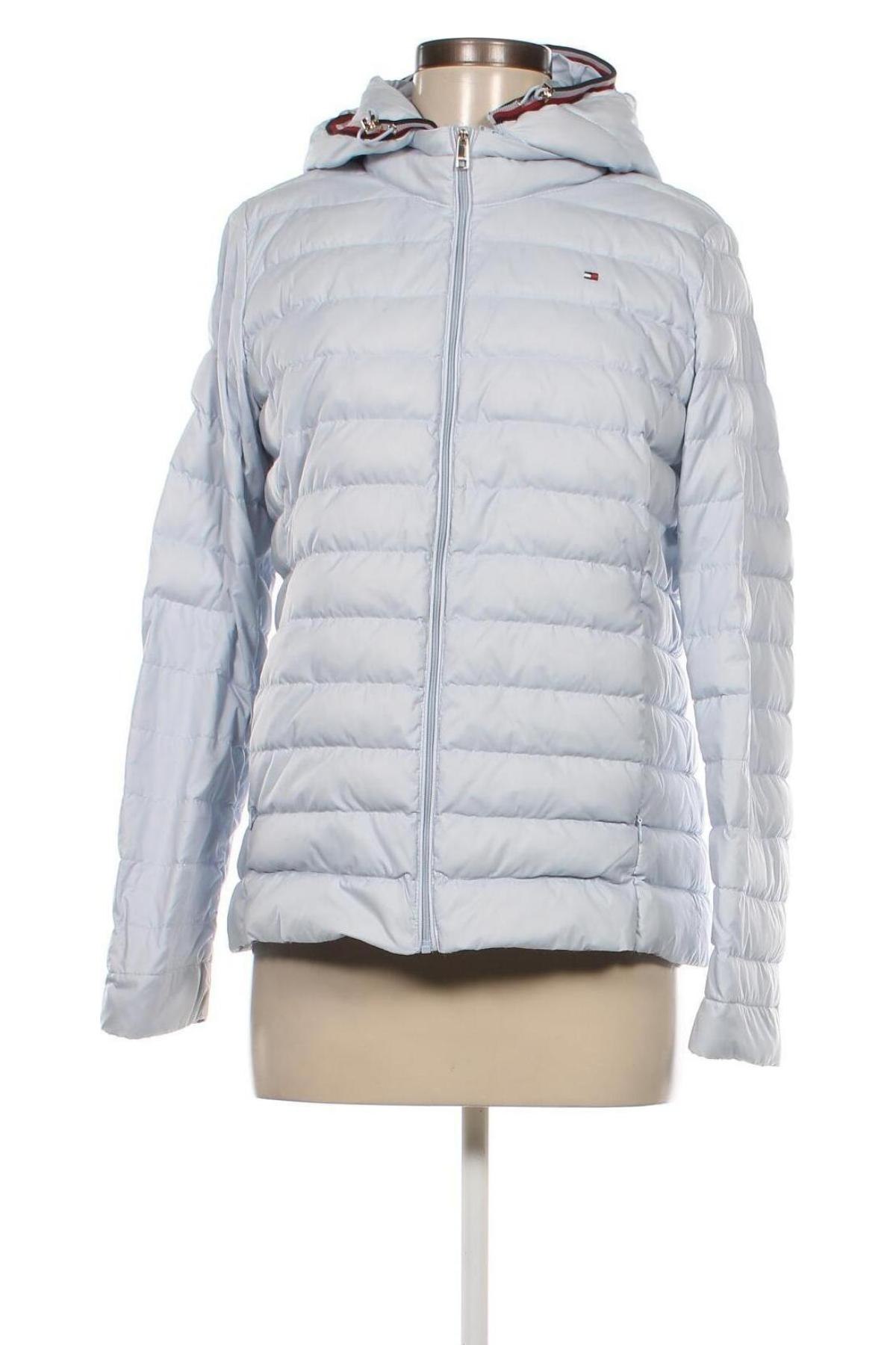 Γυναικείο μπουφάν Tommy Hilfiger, Μέγεθος L, Χρώμα Μπλέ, Τιμή 64,42 €