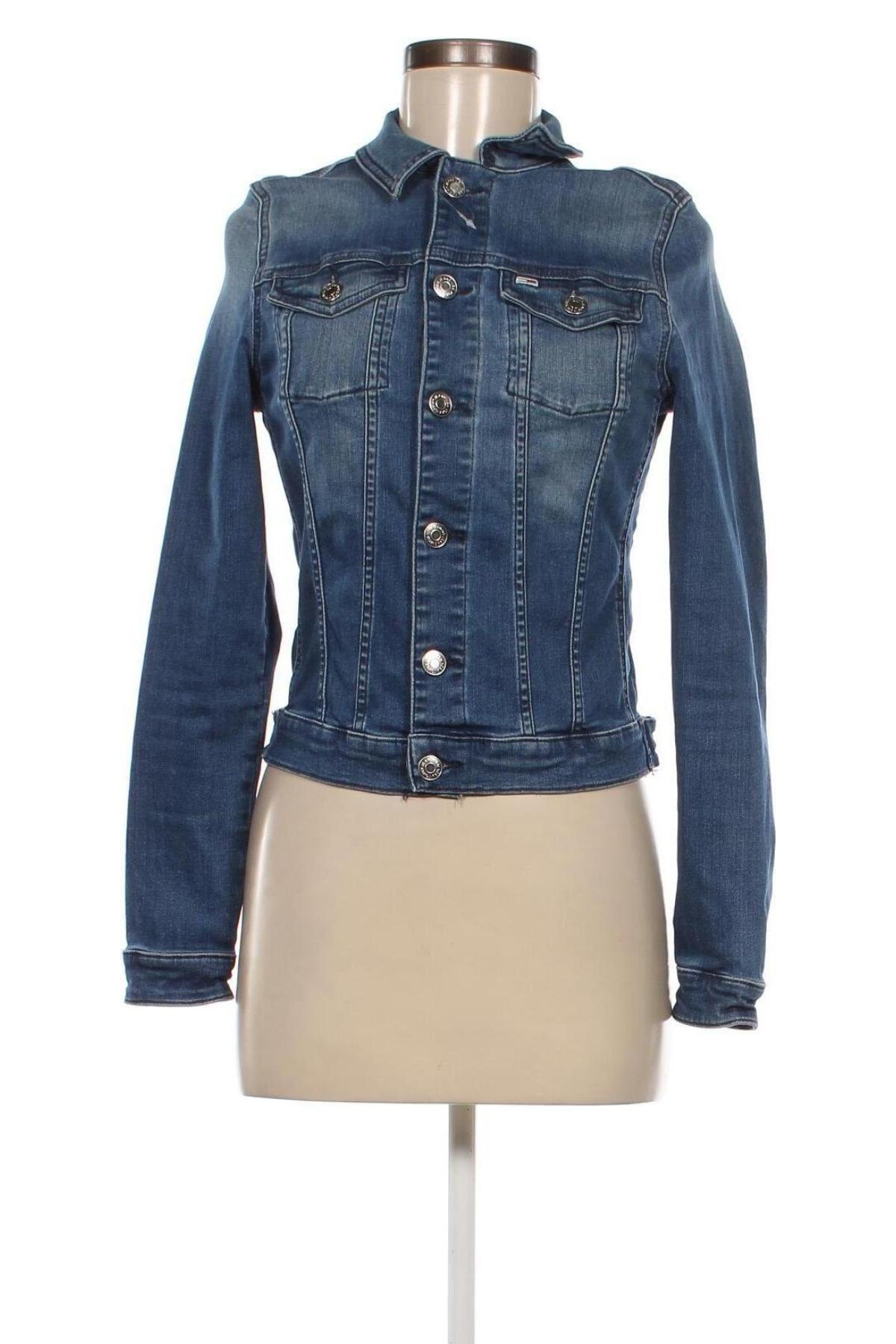 Γυναικείο μπουφάν Tommy Jeans, Μέγεθος S, Χρώμα Μπλέ, Τιμή 66,95 €