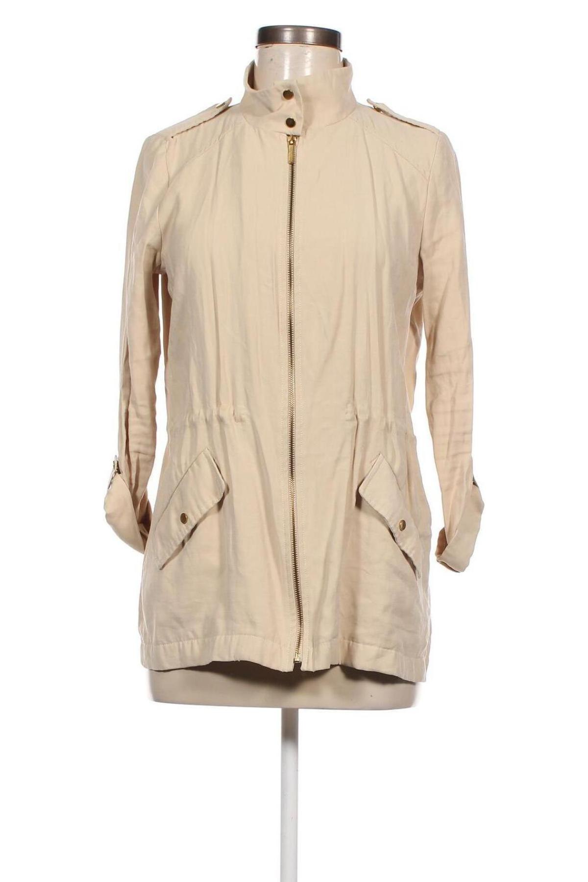 Damenjacke Zara, Größe XS, Farbe Beige, Preis 8,19 €