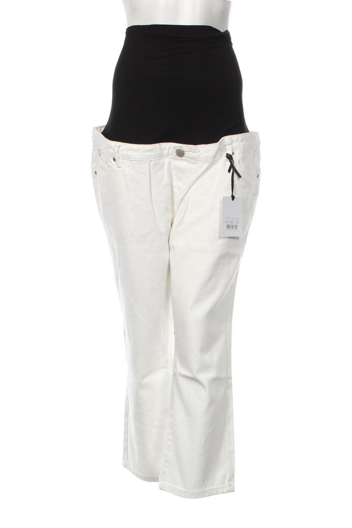 Τζίν εγκυμοσύνης Glamorous, Μέγεθος XL, Χρώμα Λευκό, Τιμή 18,39 €
