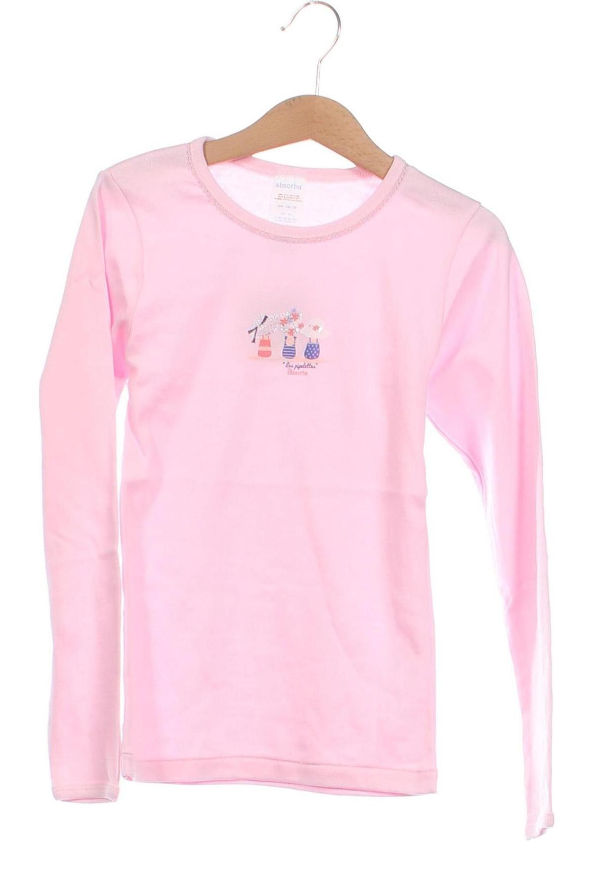 Dziecięca bluzka Absorba, Rozmiar 9-10y/ 140-146 cm, Kolor Różowy, Cena 60,08 zł