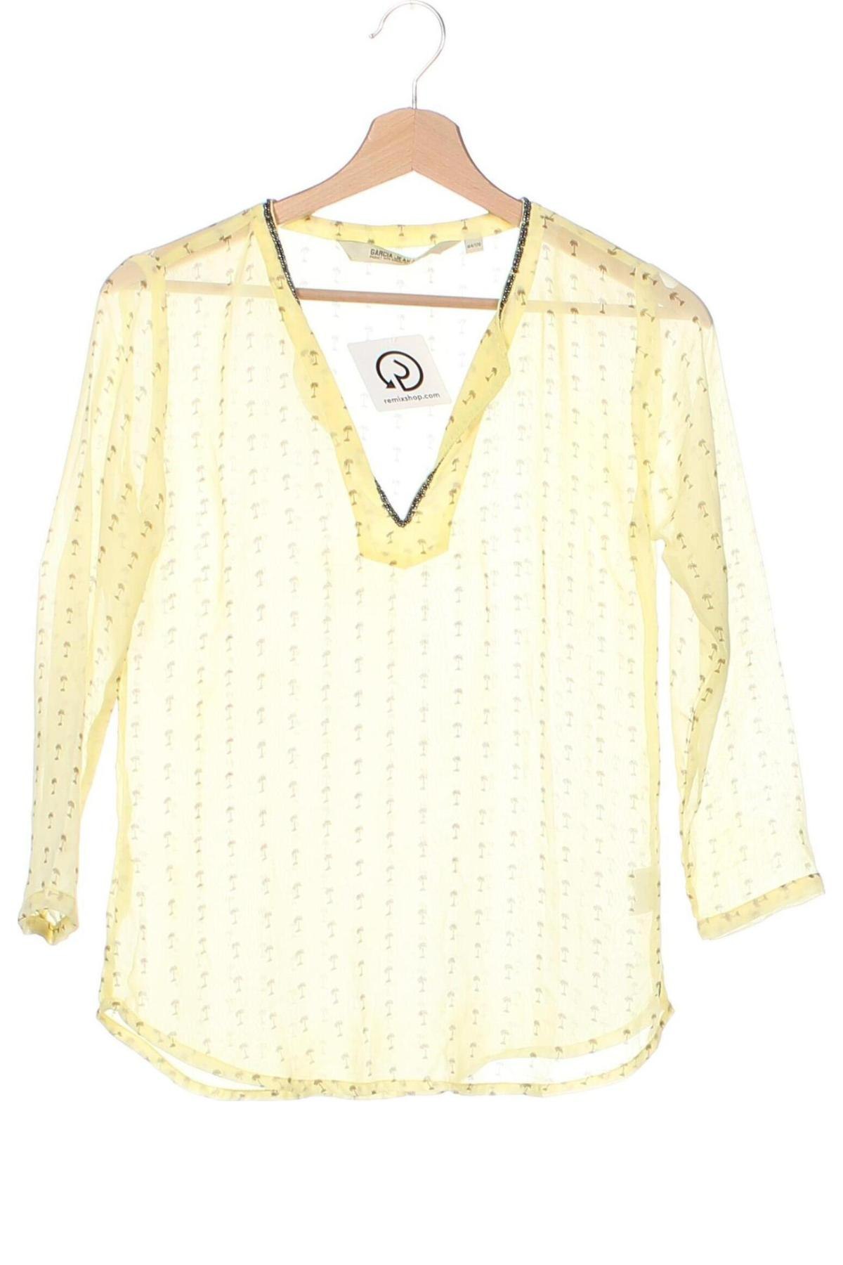 Kinder Shirt Garcia Jeans, Größe 13-14y/ 164-168 cm, Farbe Gelb, Preis € 2,78