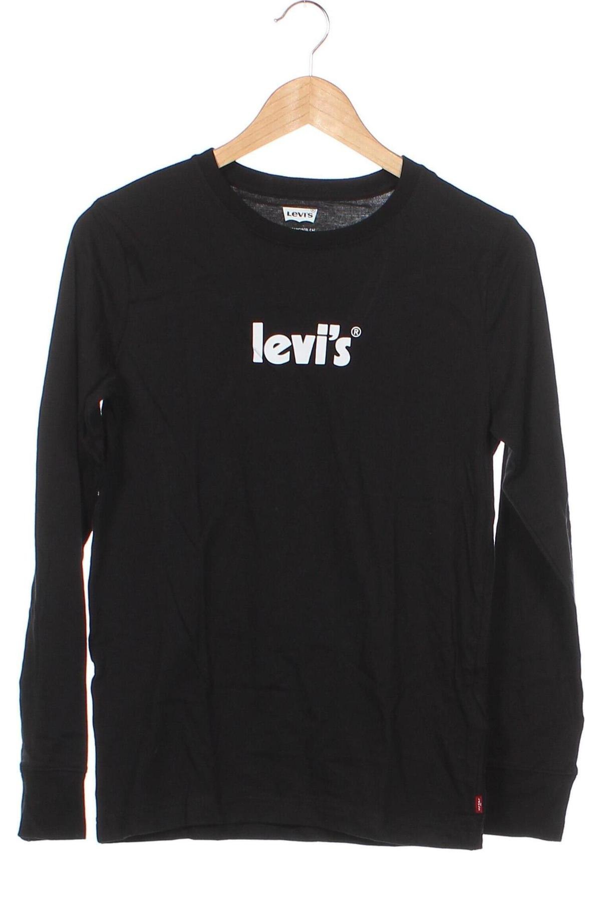 Παιδική μπλούζα Levi's, Μέγεθος 13-14y/ 164-168 εκ., Χρώμα Μαύρο, Τιμή 51,03 €