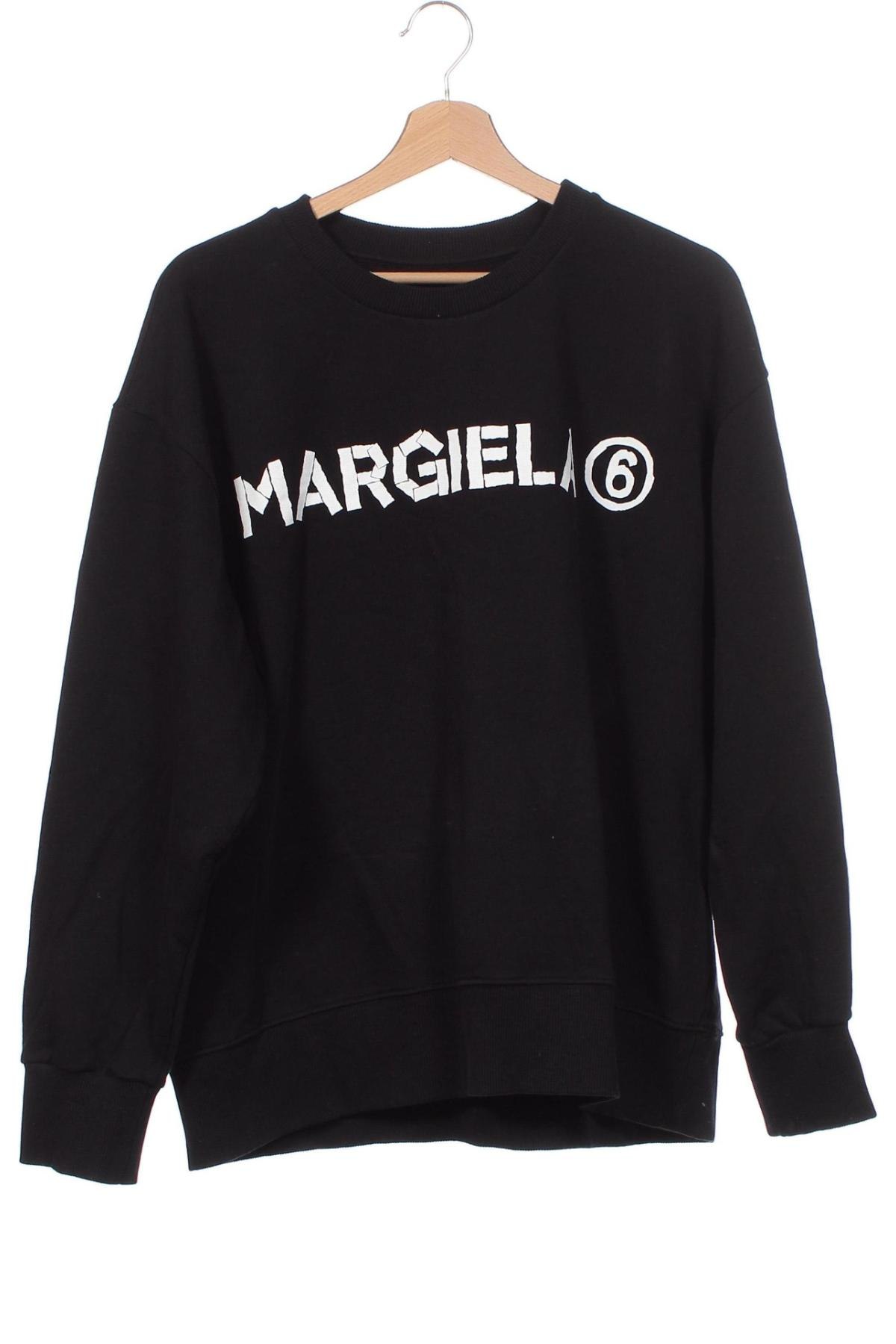 Детска блуза MM6 Maison Martin Margiela, Размер 15-18y/ 170-176 см, Цвят Черен, Цена 305,15 лв.