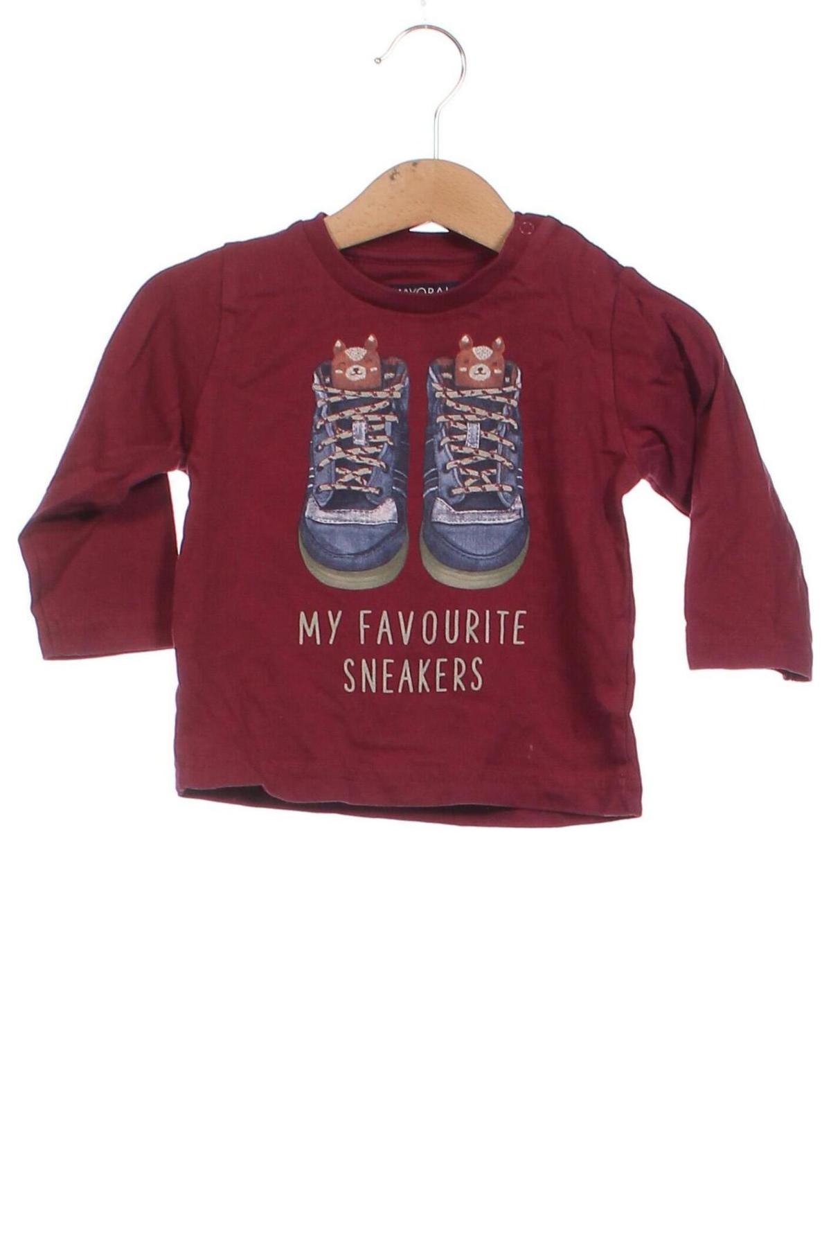 Kinder Shirt Mayoral, Größe 9-12m/ 74-80 cm, Farbe Rot, Preis € 9,12