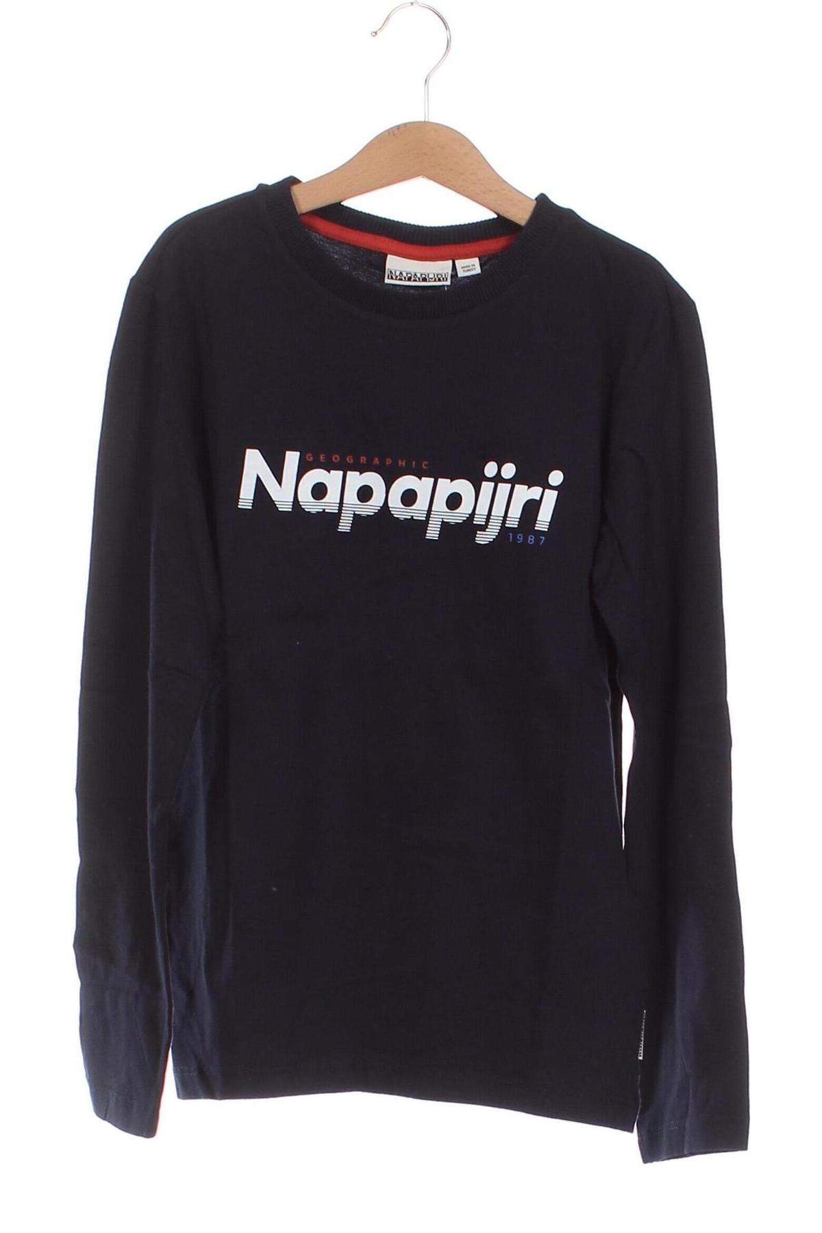 Детска блуза Napapijri, Размер 9-10y/ 140-146 см, Цвят Син, Цена 67,83 лв.