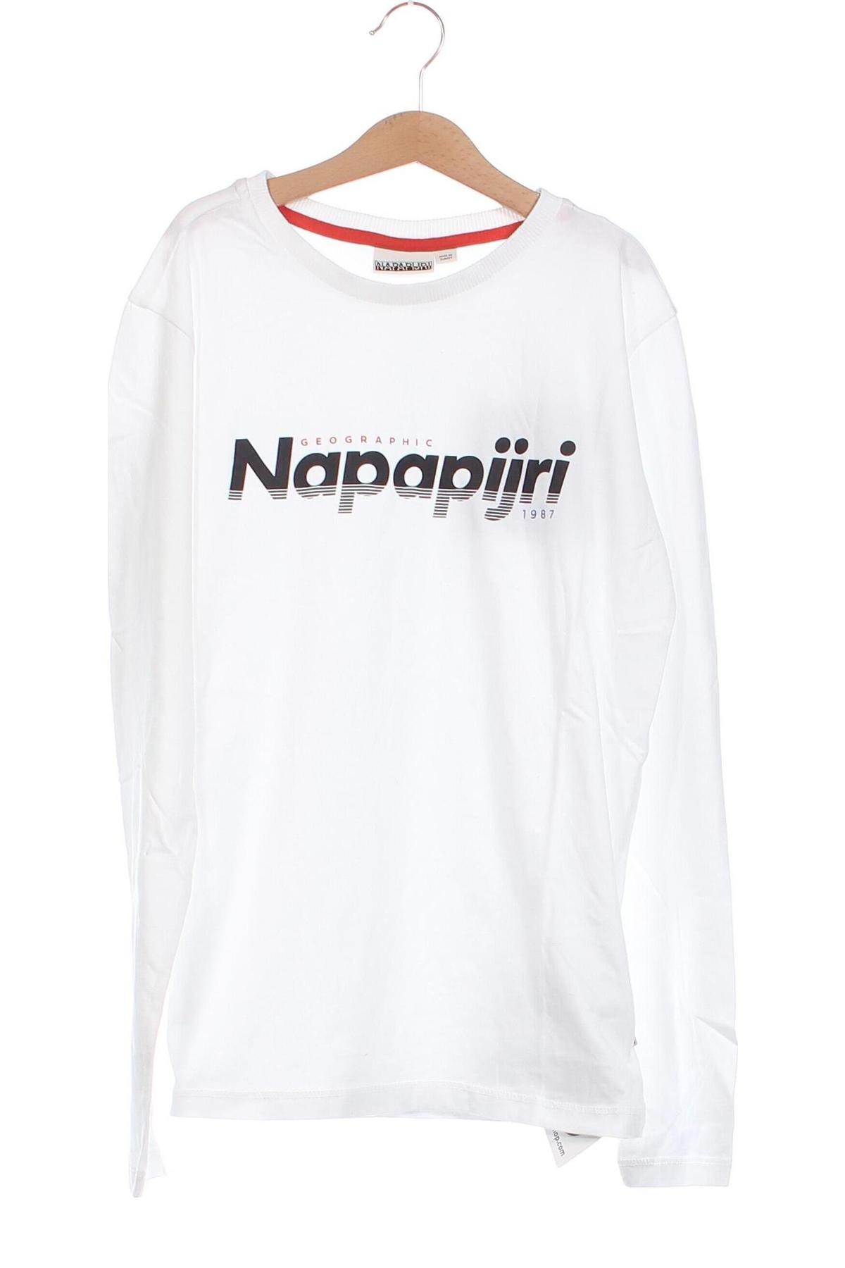 Bluză pentru copii Napapijri, Mărime 13-14y/ 164-168 cm, Culoare Alb, Preț 313,16 Lei