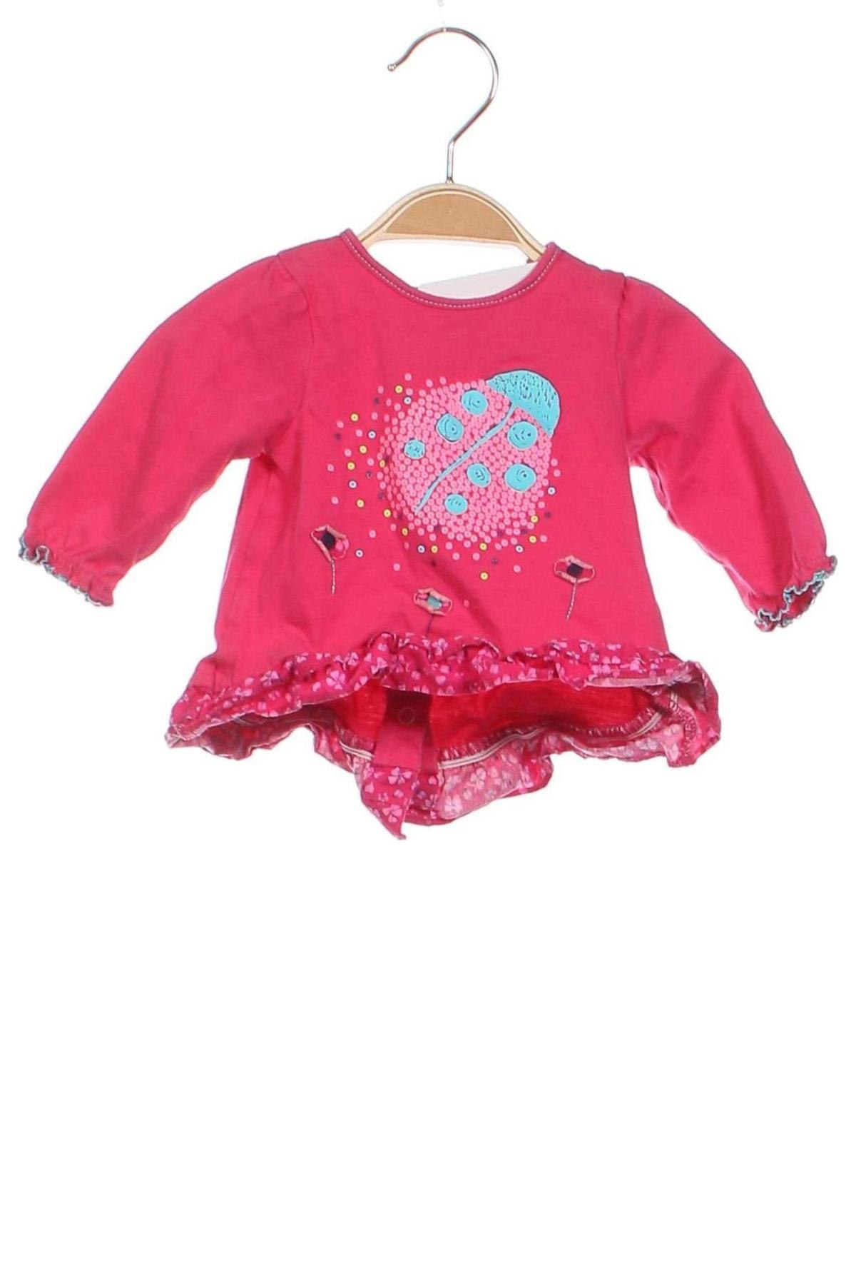 Детска блуза Orchestra, Размер 2-3m/ 56-62 см, Цвят Розов, Цена 24,00 лв.