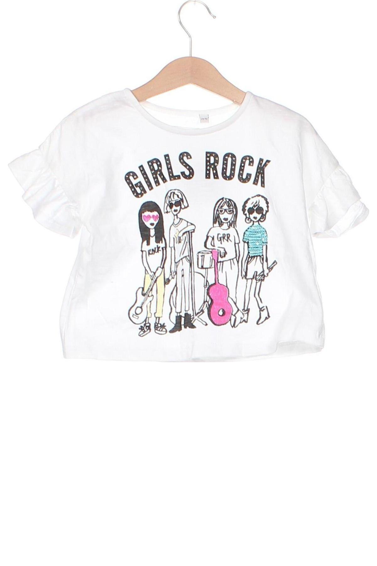 Παιδική μπλούζα Outfit, Μέγεθος 1-2m/ 50-56 εκ., Χρώμα Λευκό, Τιμή 5,77 €