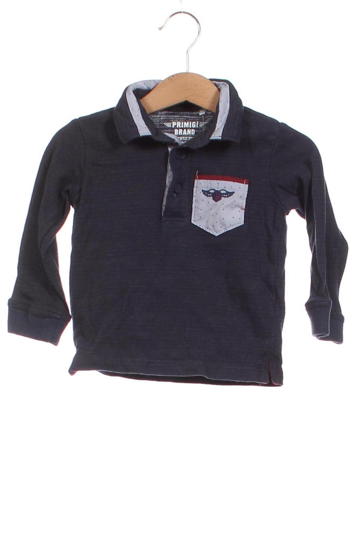 Παιδική μπλούζα Primigi, Μέγεθος 12-18m/ 80-86 εκ., Χρώμα Μπλέ, Τιμή 11,90 €