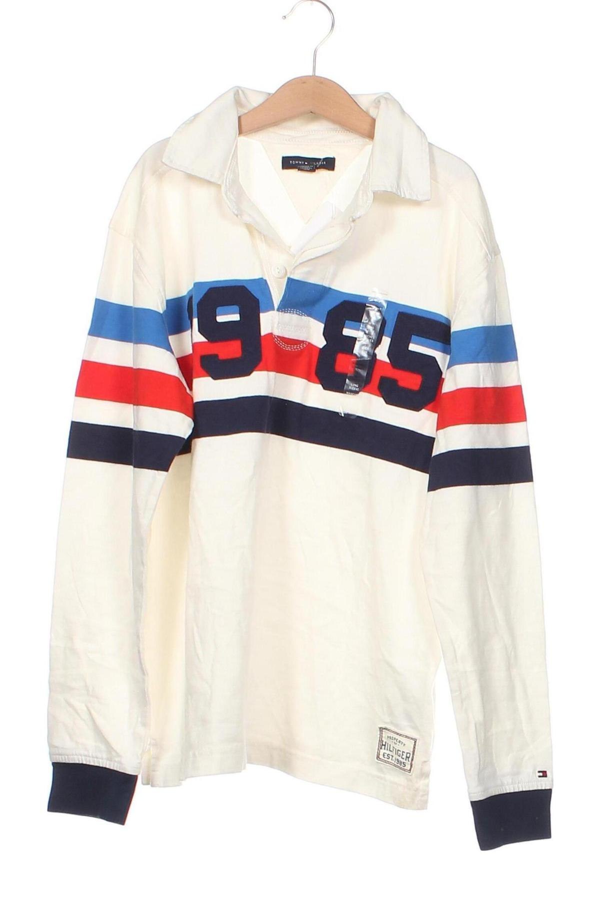 Kinder Shirt Tommy Hilfiger, Größe 11-12y/ 152-158 cm, Farbe Weiß, Preis 21,38 €