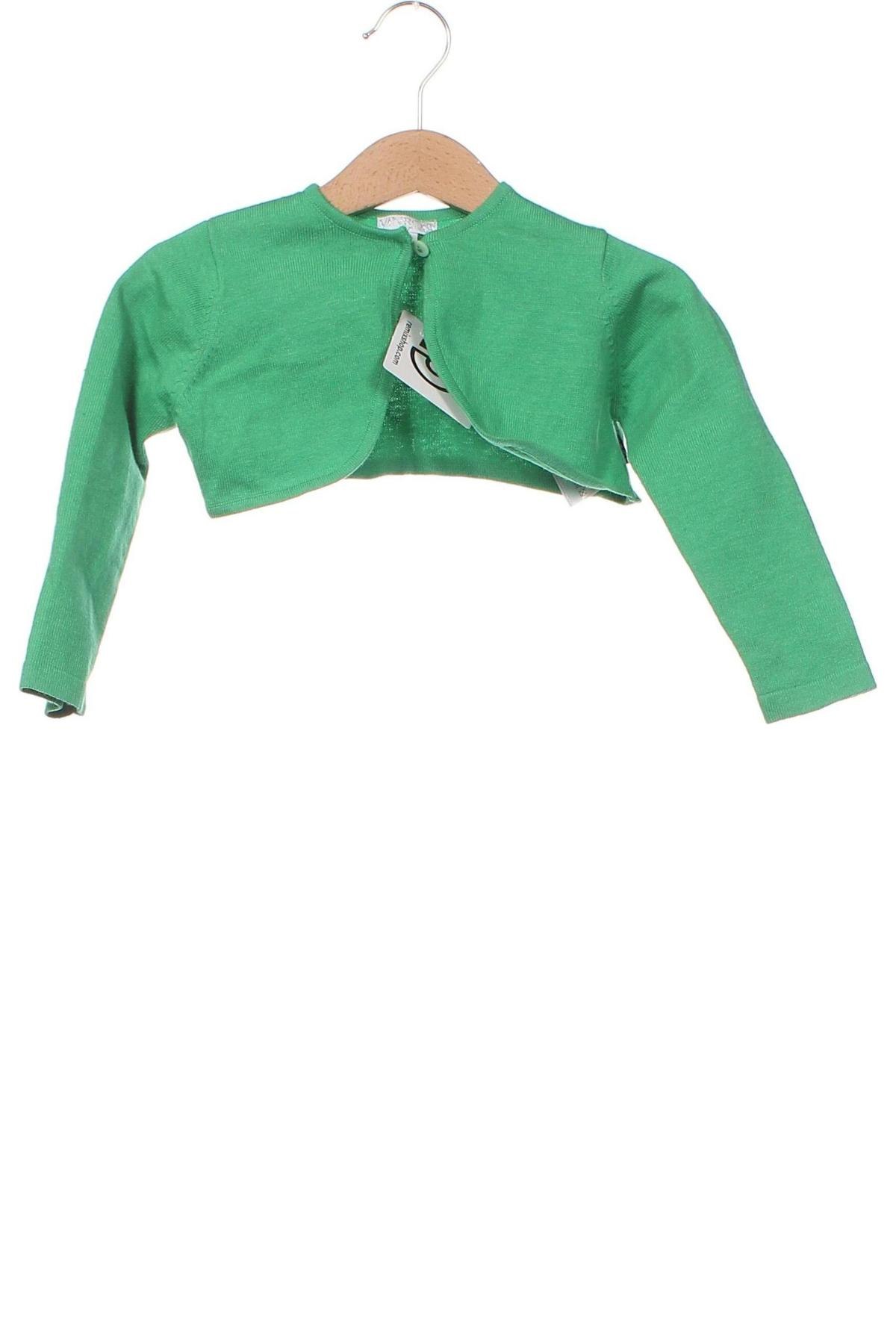 Pulover cu nasturi pentru copii, Mărime 9-12m/ 74-80 cm, Culoare Verde, Preț 34,00 Lei