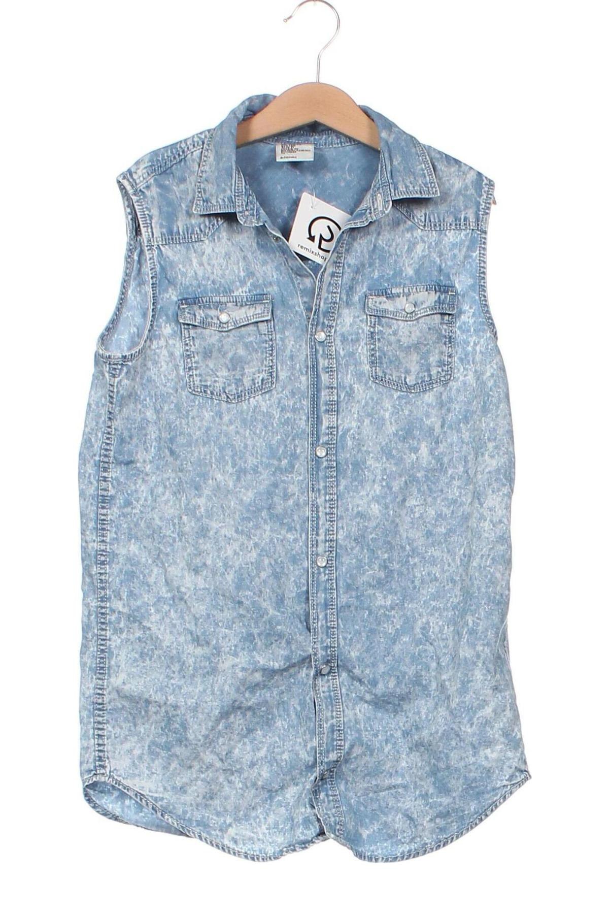 Detská košeľa  H&M, Veľkosť 10-11y/ 146-152 cm, Farba Modrá, Cena  2,45 €
