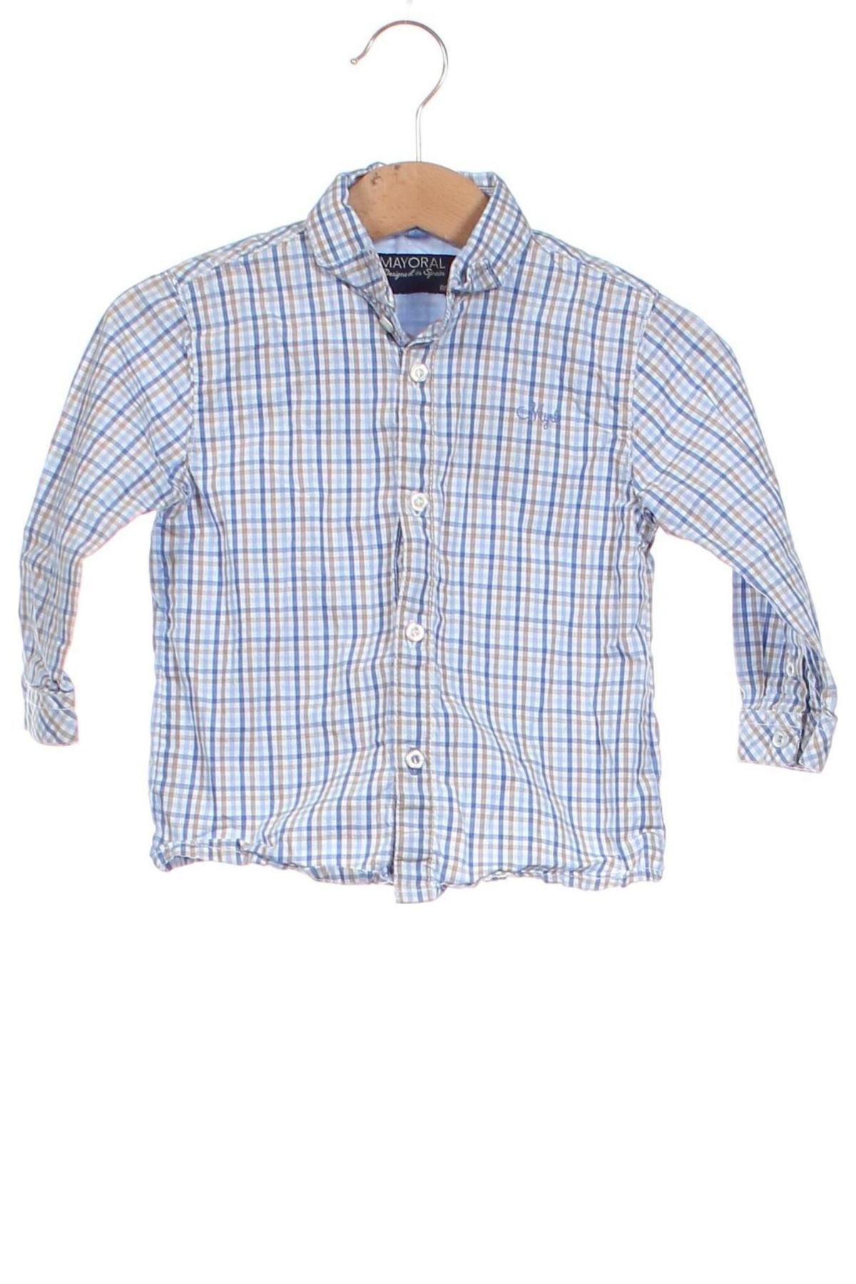 Παιδικό πουκάμισο Mayoral, Μέγεθος 9-12m/ 74-80 εκ., Χρώμα Πολύχρωμο, Τιμή 3,44 €