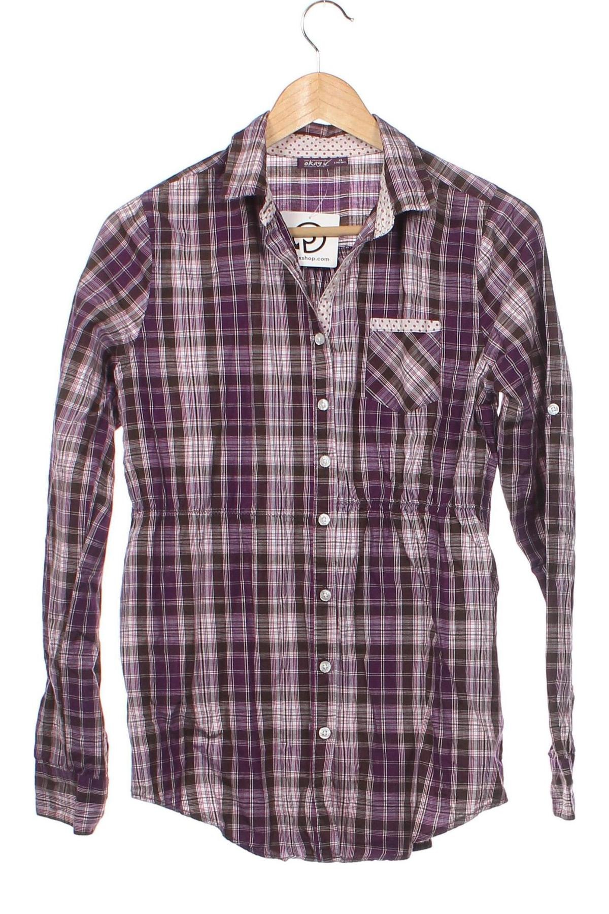 Παιδικό πουκάμισο Okay, Μέγεθος 15-18y/ 170-176 εκ., Χρώμα Πολύχρωμο, Τιμή 3,56 €